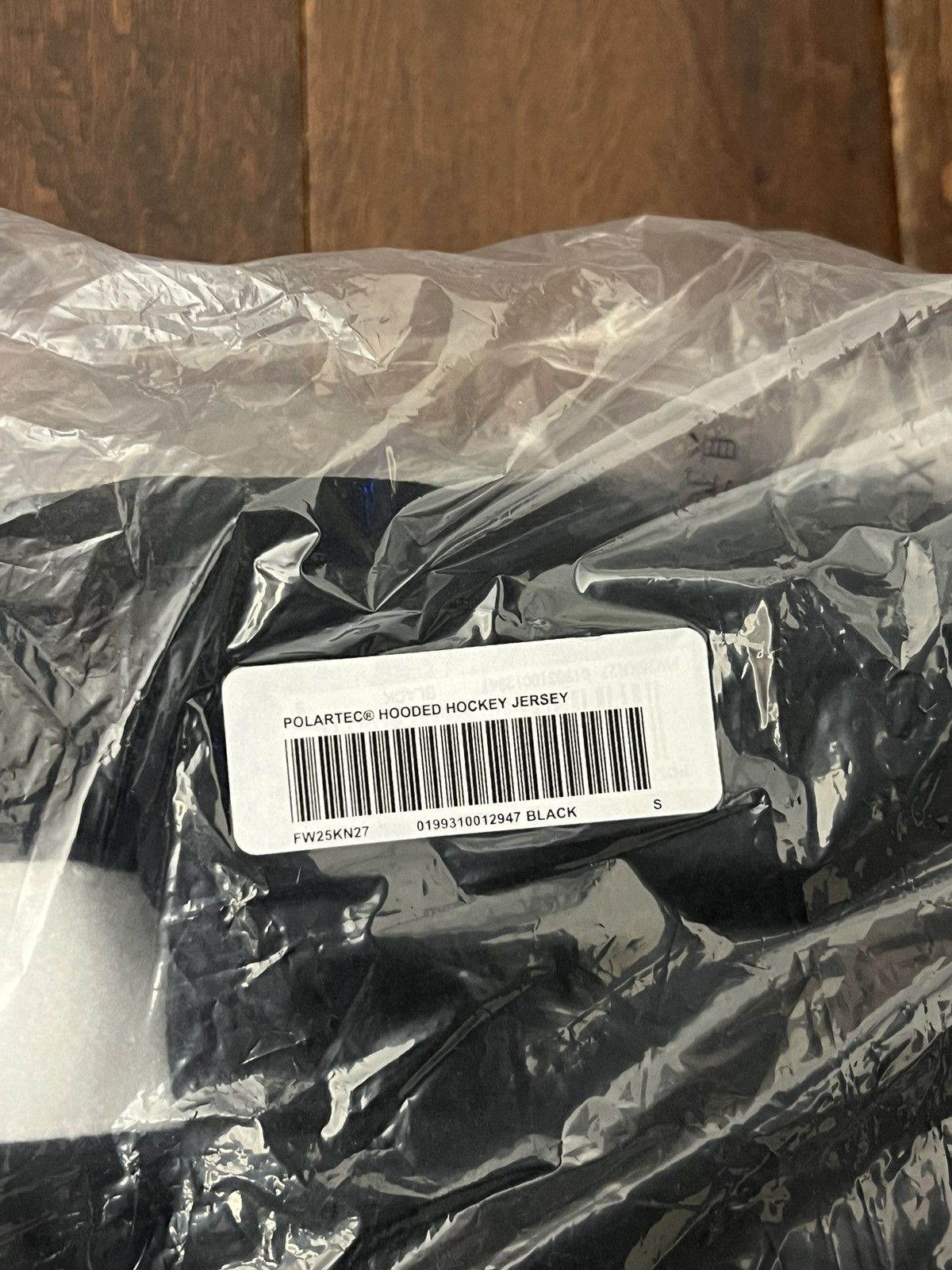 Supreme Supreme FW25 Polartec Hooded Hockey Jeresy Black Size Small Size US S / EU 44-46 / 1 - 5 Thumbnail