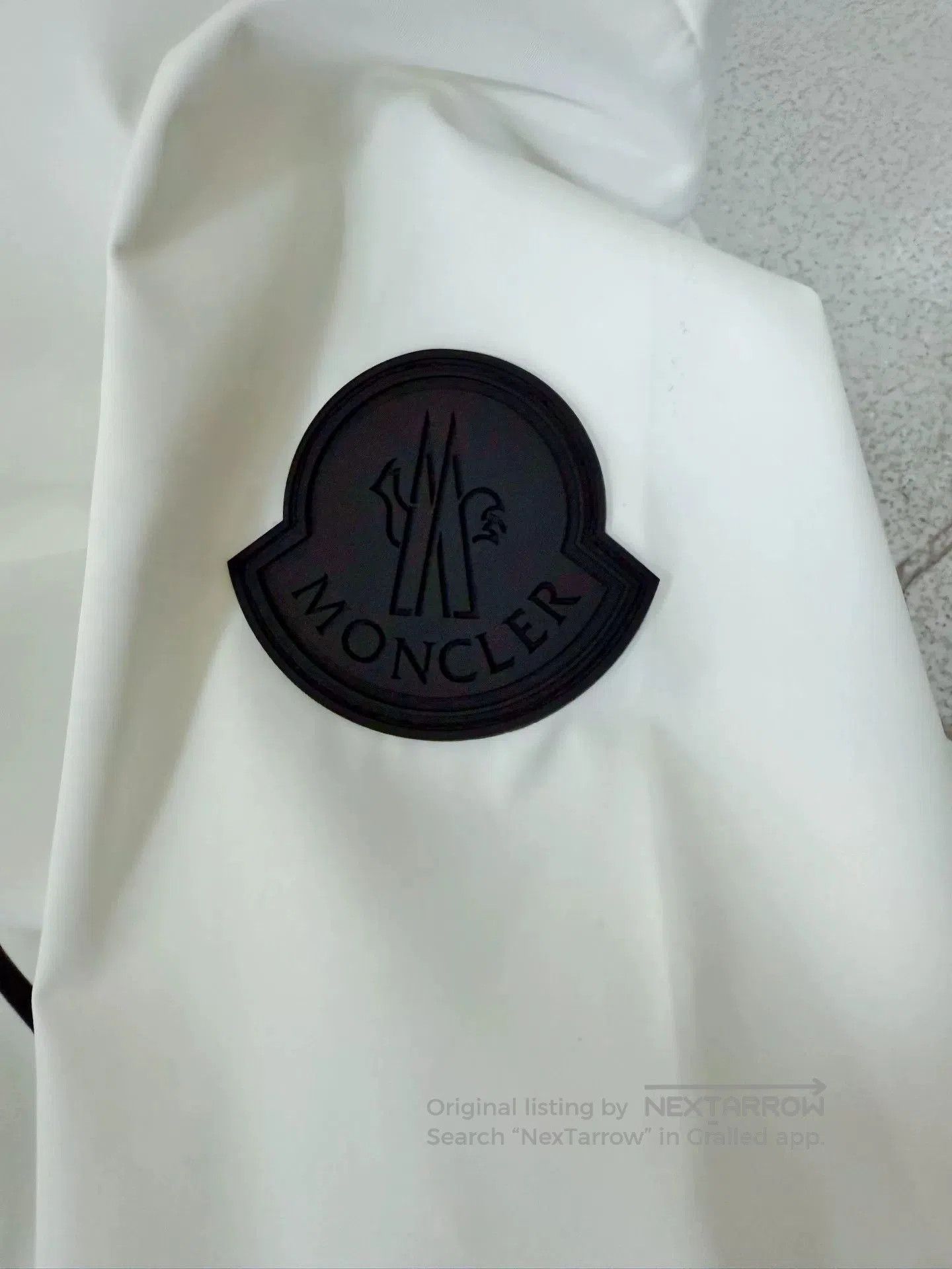 Moncler Moncler White Casual Hooded Jacket. Size S / US 4 / IT 40 - 4 Thumbnail