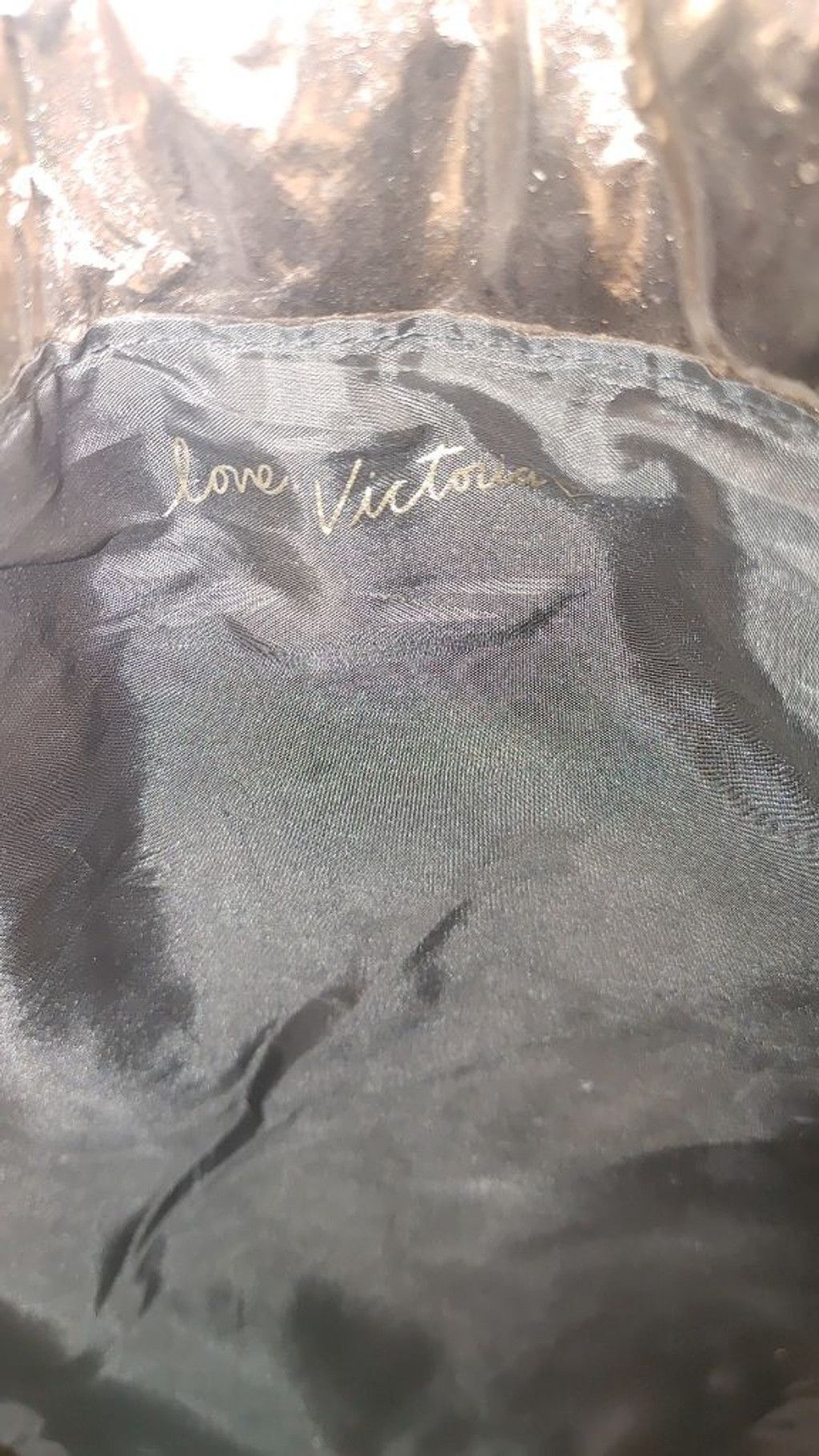 Victoria's Secret Victoria's Secret Metallic Rose Gold Tote Size ONE SIZE - 8 Thumbnail