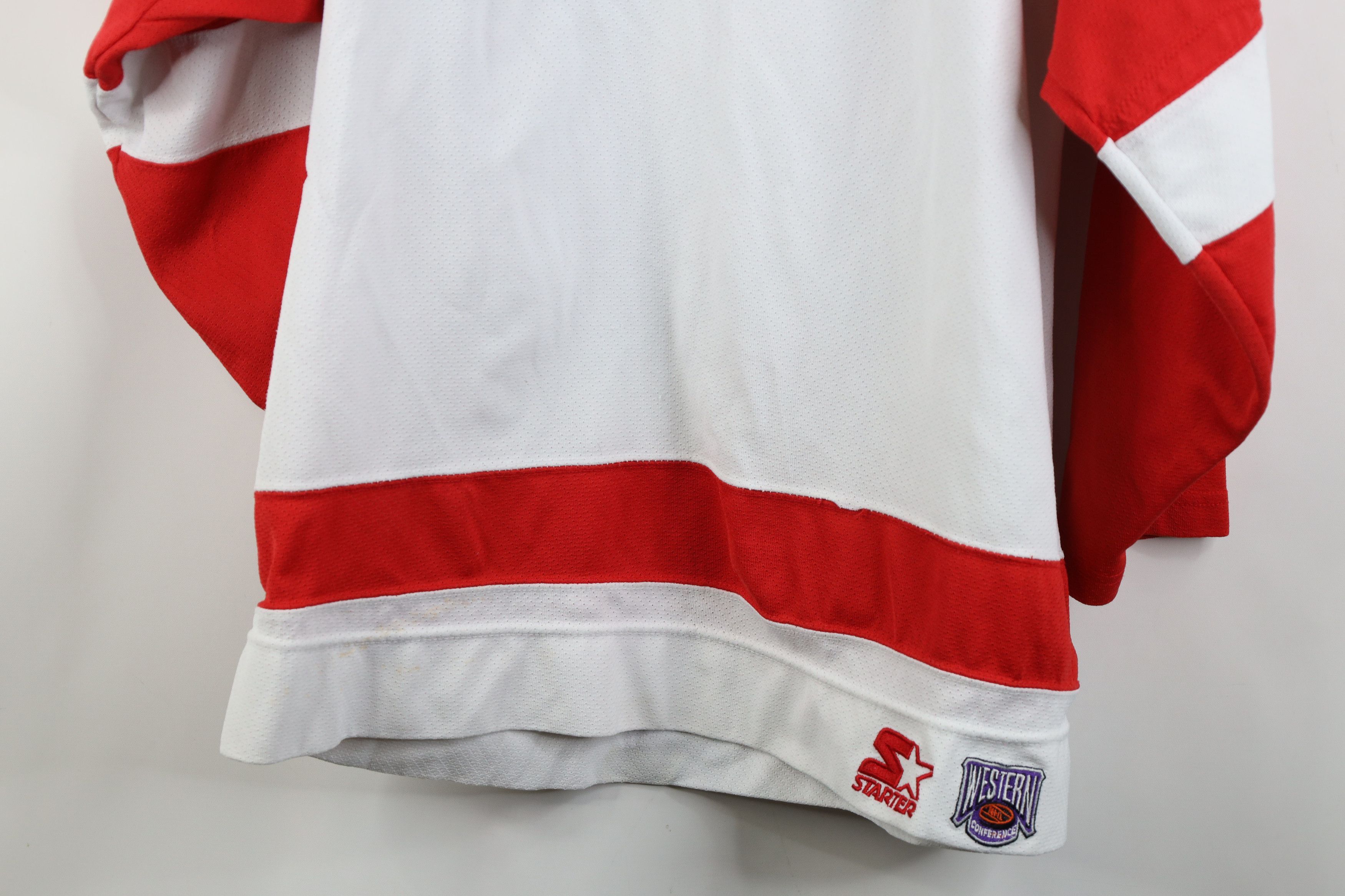 Starter Vintage 90s Starter Red Wings Hockey Jersey White 2Pac 2 Pac Size US XL / EU 56 / 4 - 13 Thumbnail