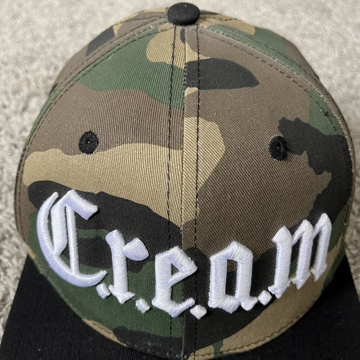 Wu-Tang Clan 🔴Wu-Tang Hat Snapback Camouflage CREAM Rare Raekwon Gza Size ONE SIZE - 2 Thumbnail