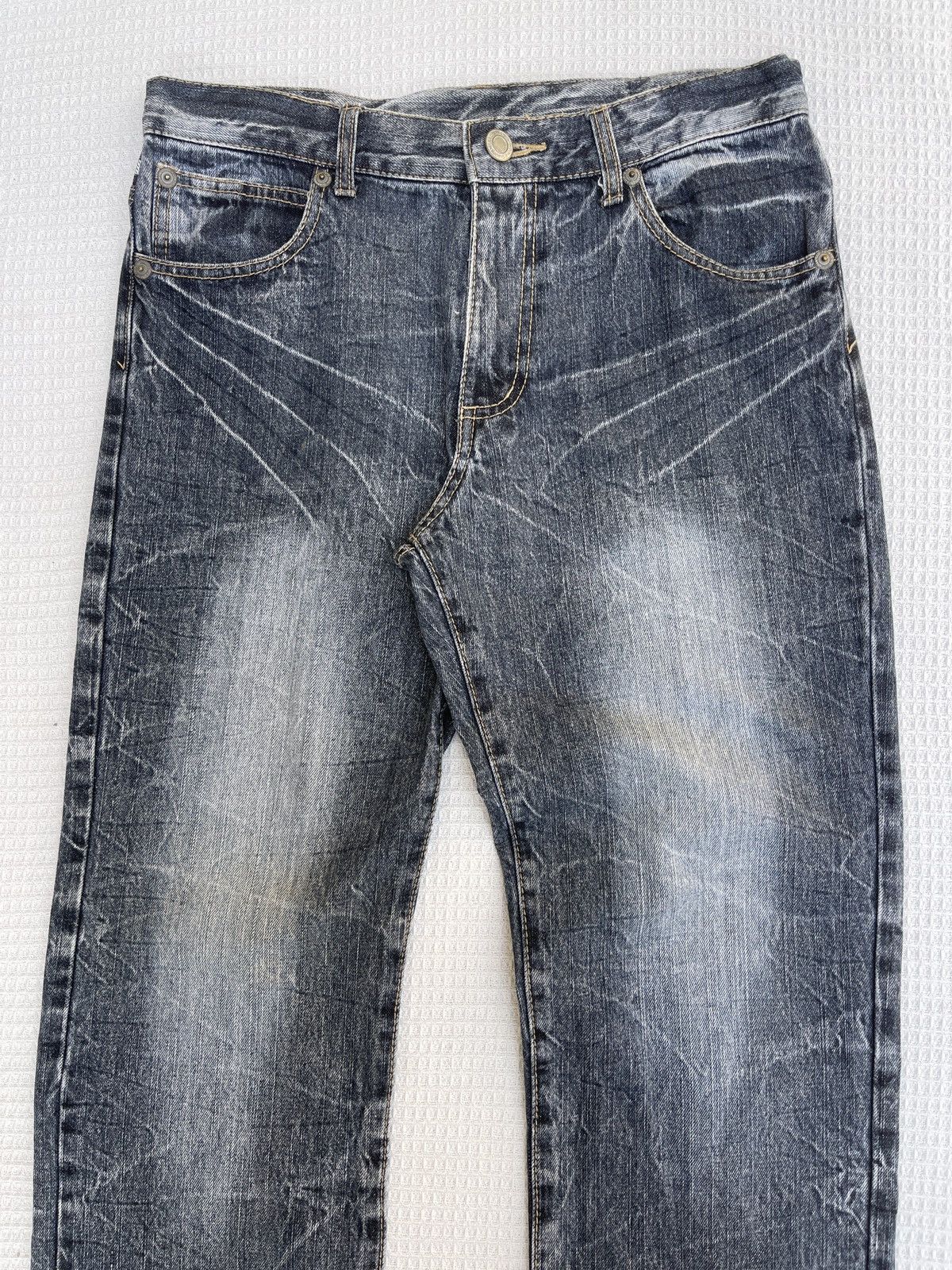Hysteric Glamour Last Drop🔥Japanese Back & Forth Wings Since 1975 Denim Jeans Size US 32 / EU 48 - 5 Thumbnail