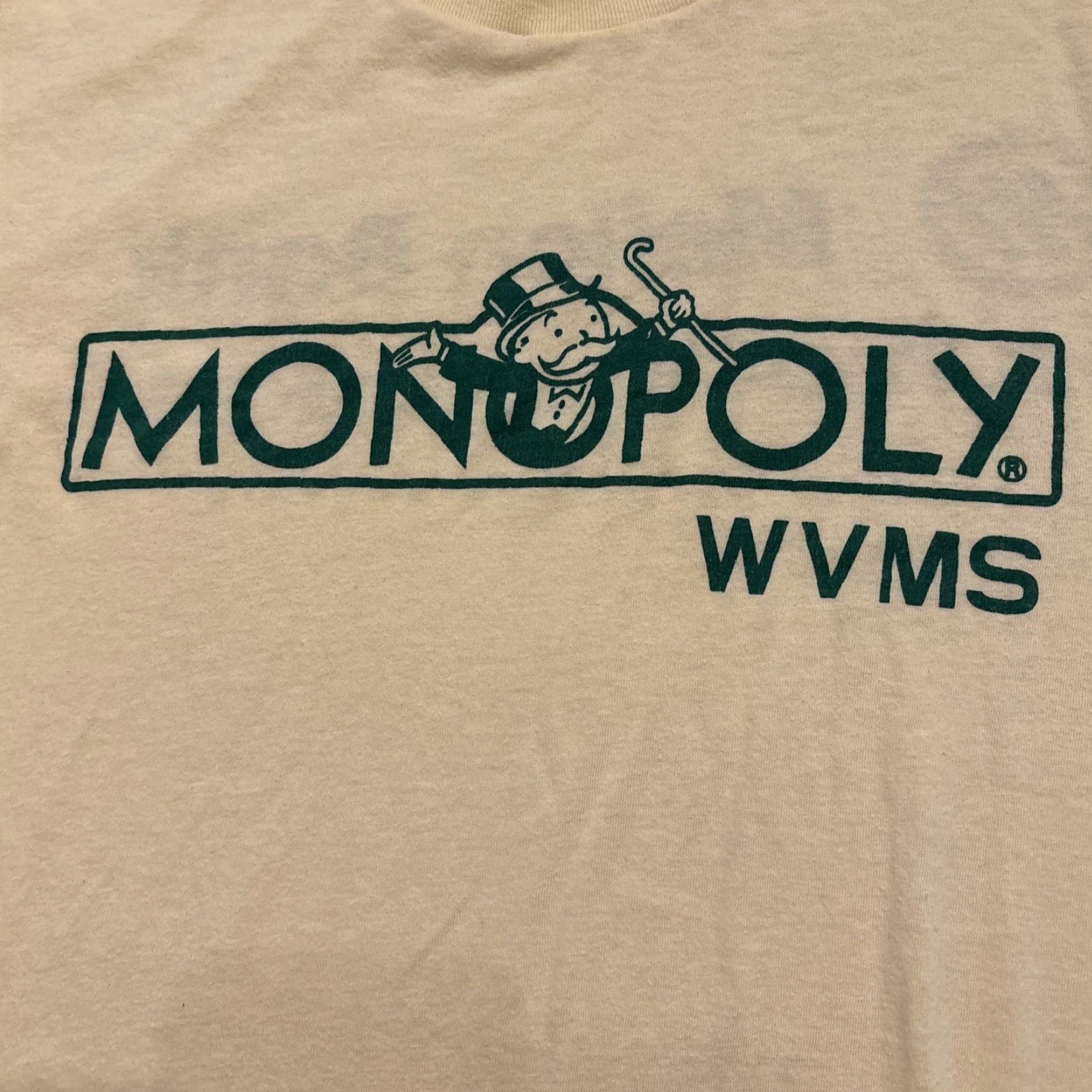 Vintage VINTAGE Sportswear T-Shirt Yellow Large EUC Monopoly Mens Size US L / EU 52-54 / 3 - 2 Thumbnail