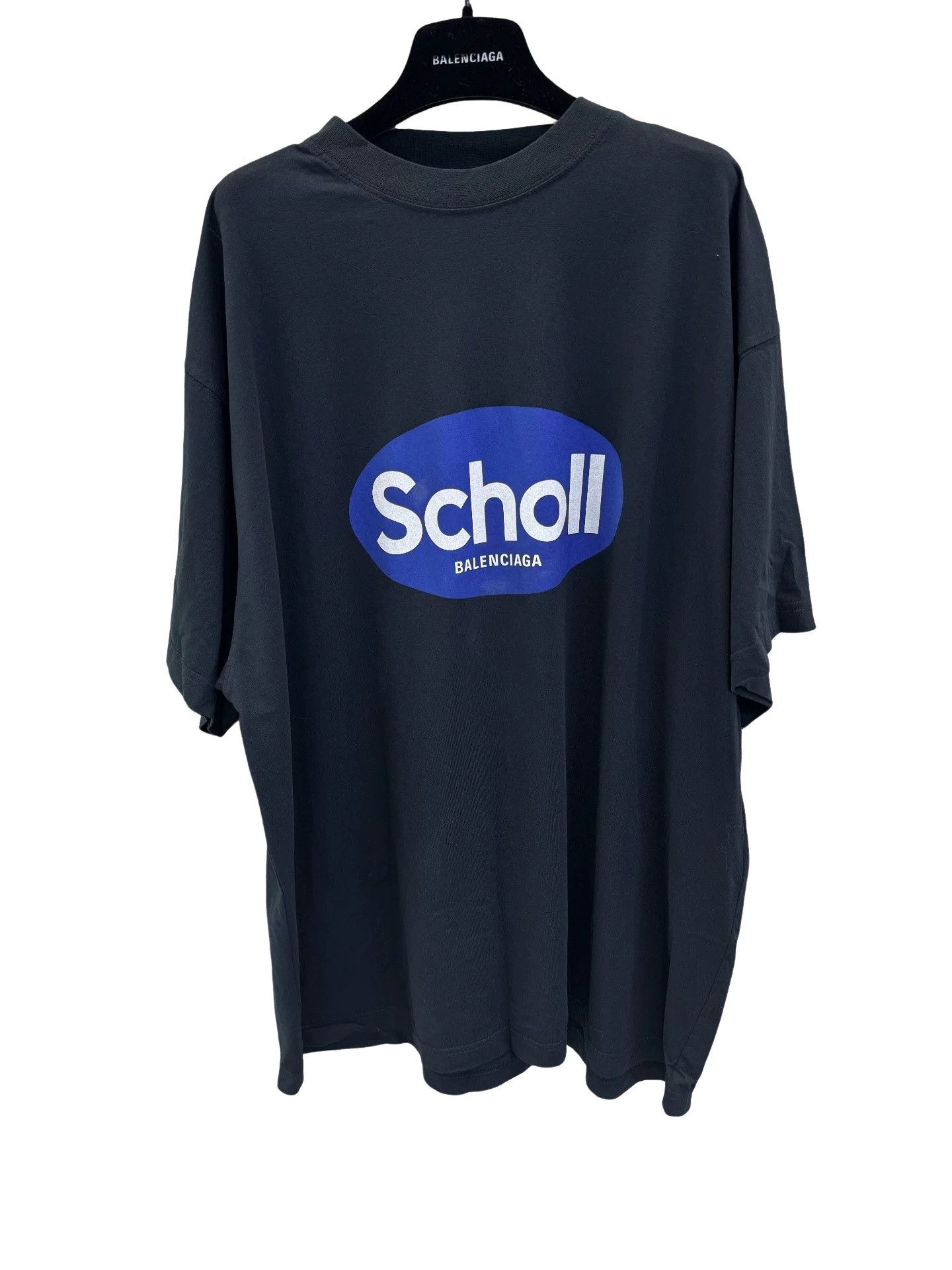 Balenciaga Balenciaga x Scholl Logo T-Shirt Size 1 Size US S / EU 44-46 / 1 - 1 Thumbnail