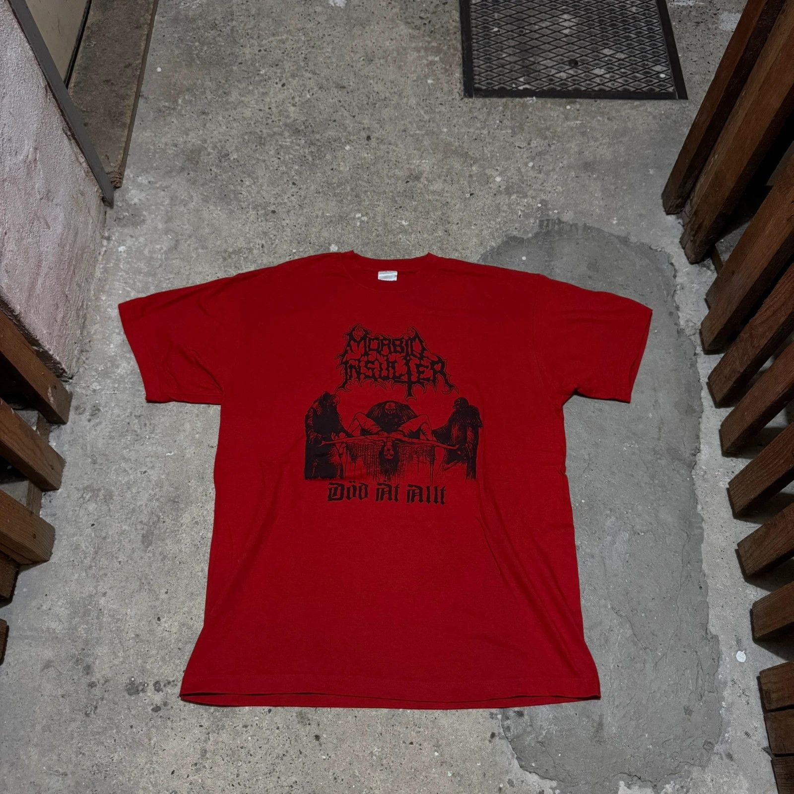 Band Tees Morbid insulter trash metal t-shirt Size US L / EU 52-54 / 3 - 1 Thumbnail