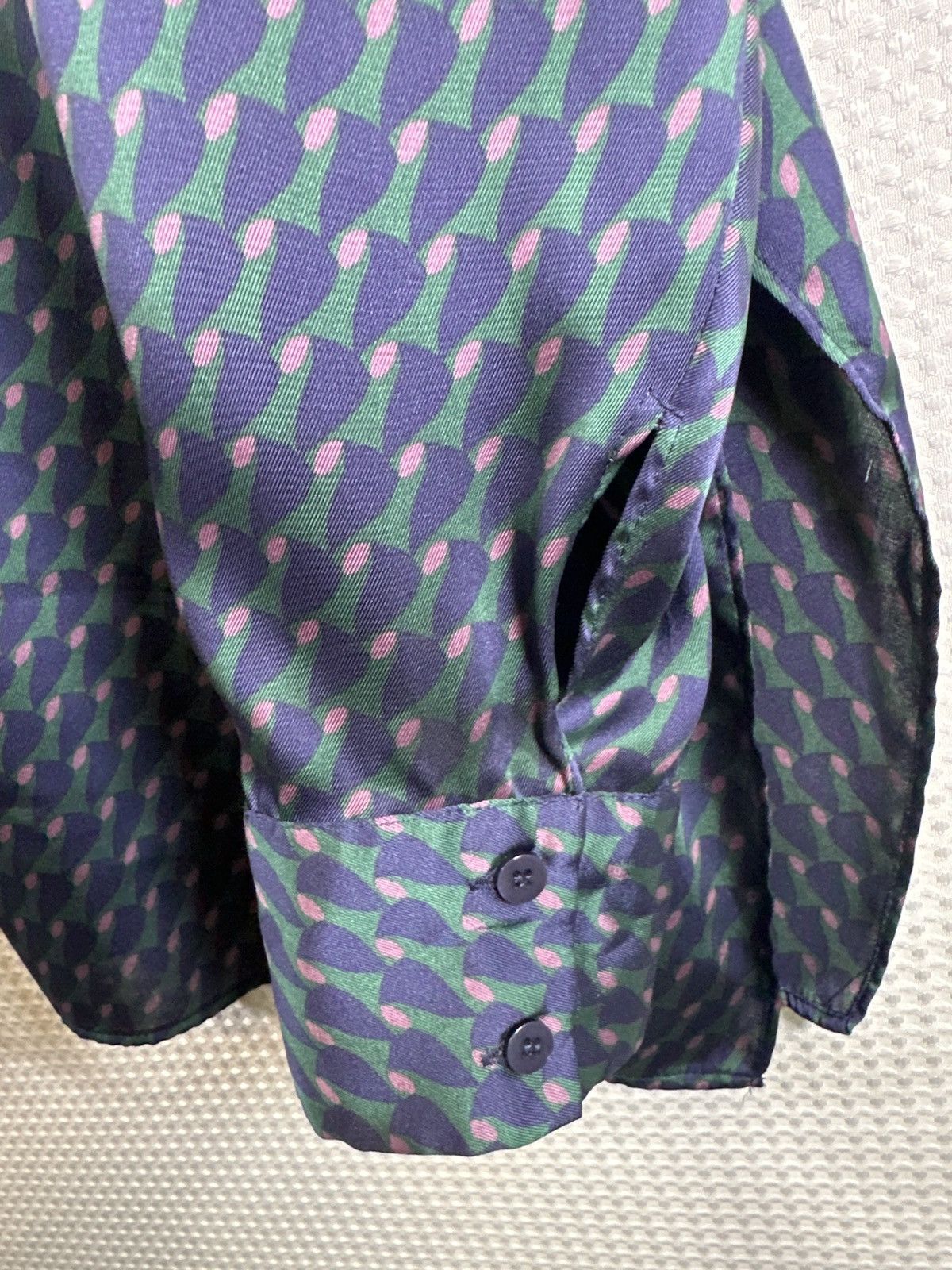 Zara Zara Ladies Geometric Print Blouse Size XL / US 12-14 / IT 48-50 - 5 Thumbnail