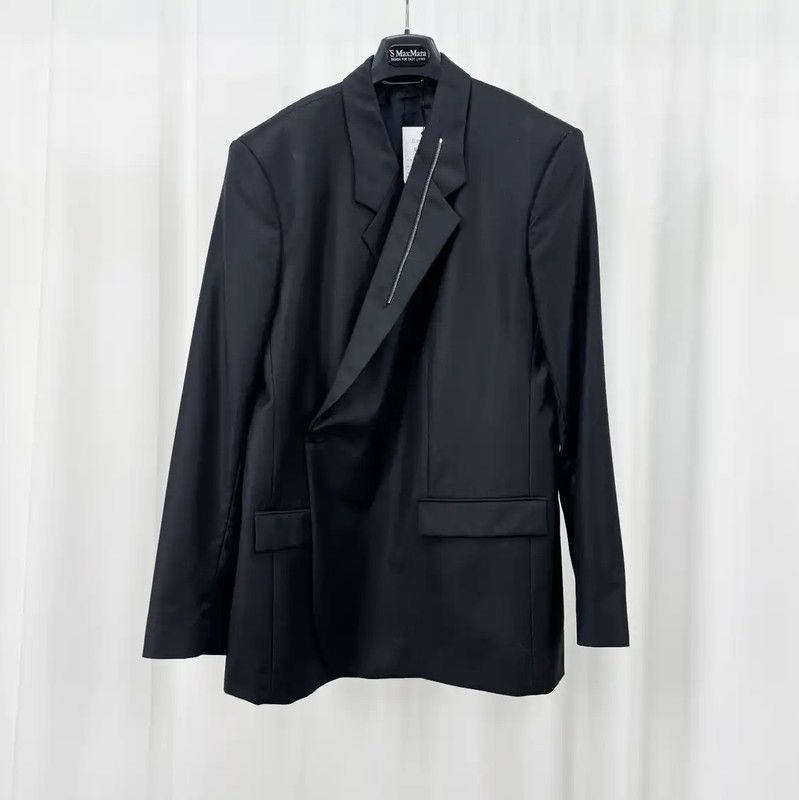 Dior Dior Black Wool Long Sleeve Overcoat 0089 Size US XXL / EU 58 / 5 - 1 Thumbnail