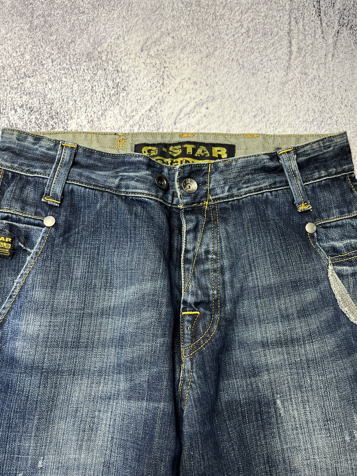 G-Star Vintage G Star Raw Denim Streetwear Jeans Japanese Y2K 32 Size US 32 / EU 48 - 7 Thumbnail
