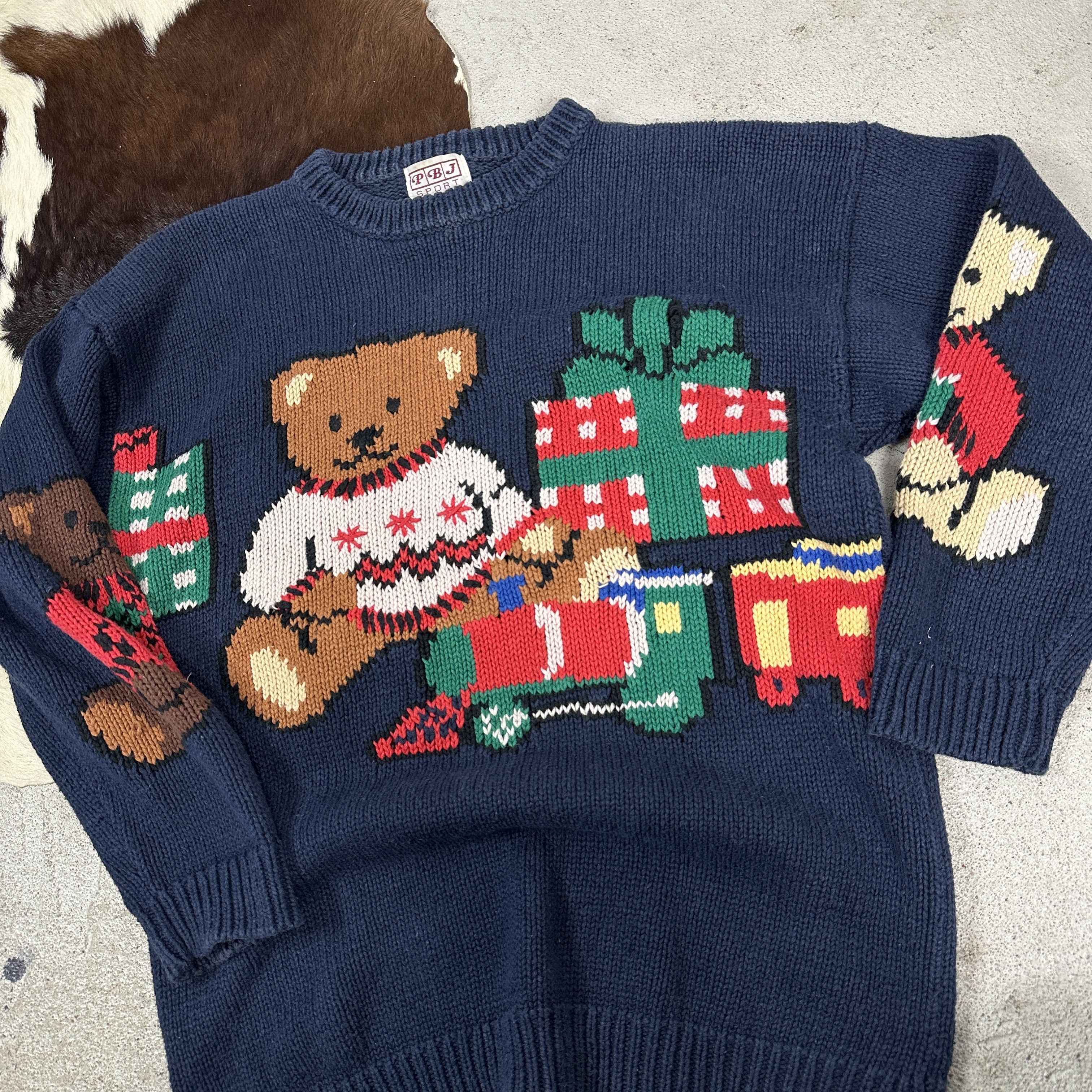 Vintage Sweater Sweet Bears Vintage Size US M / EU 48-50 / 2 - 4 Thumbnail