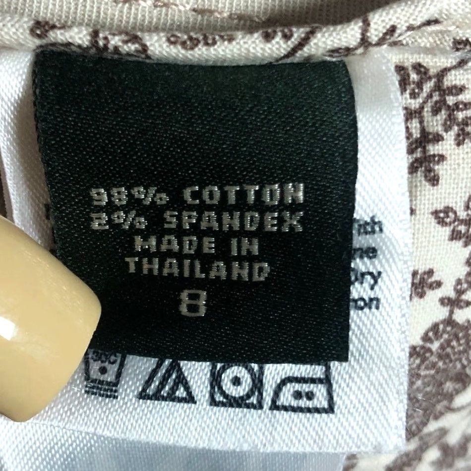 Eddie Bauer Eddie Bauer Womens Pants Tan Vashon Fit Cotton Blend Stretch 8 Size 24" / US 00 / IT 34 - 5 Thumbnail