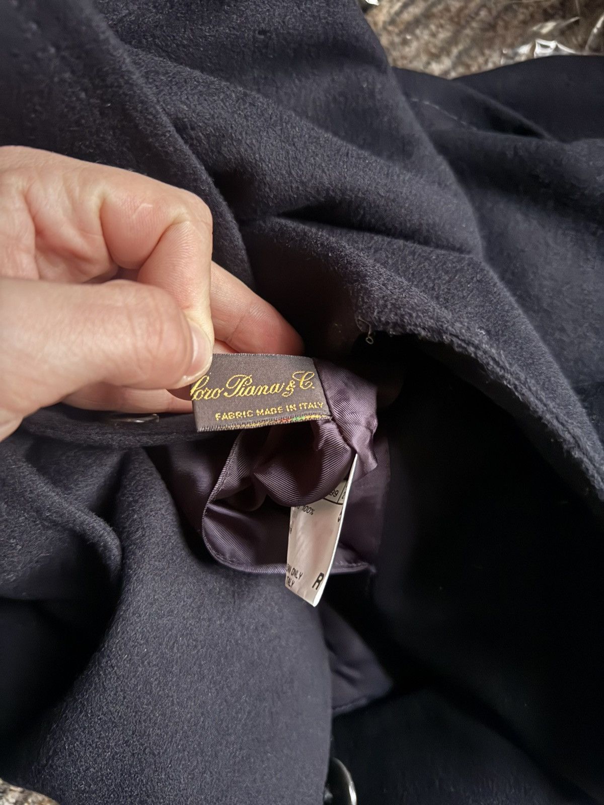 Canali Vintage Canali Ing Loro Piano Cashmere Men's Tranch Coat Size US L / EU 52-54 / 3 - 21 Thumbnail