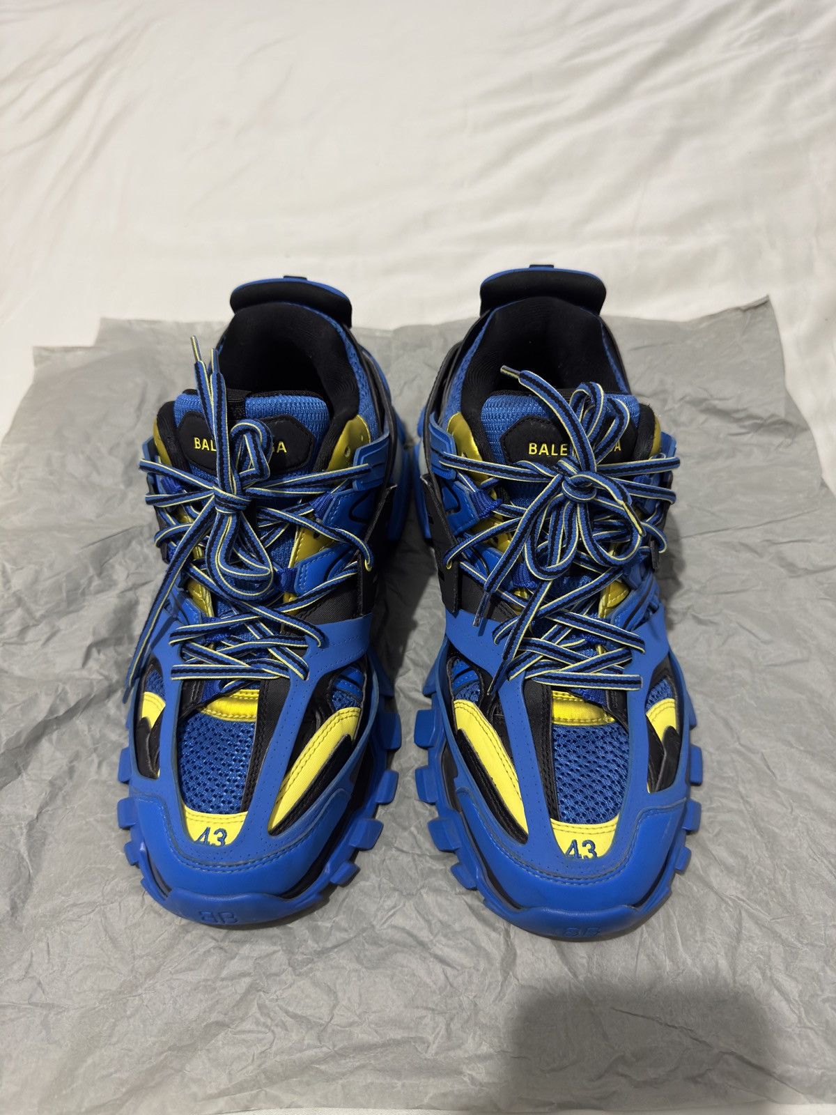 Balenciaga Track LED Blue/Yellow/Black – Size EU 43