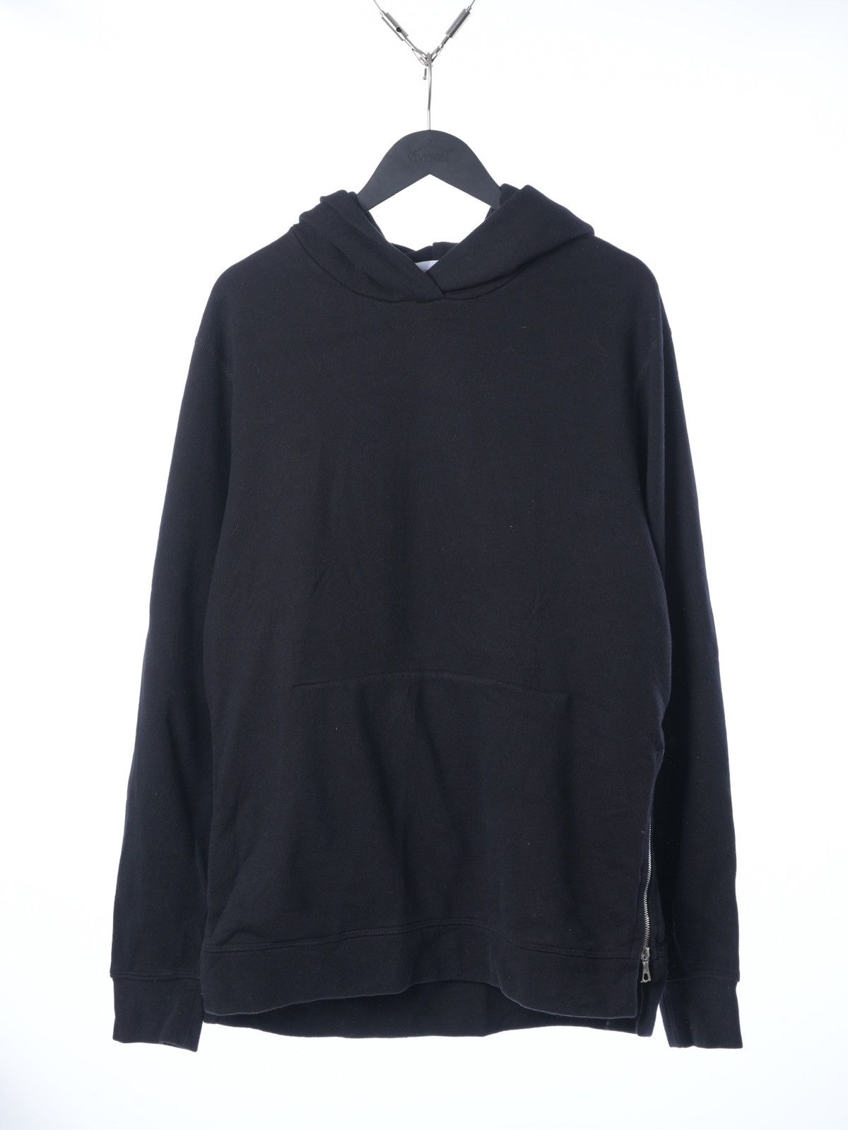 John Elliott John Elliott Black Side Zip Hoodie 6 XL Size US L / EU 52-54 / 3 - 1 Thumbnail