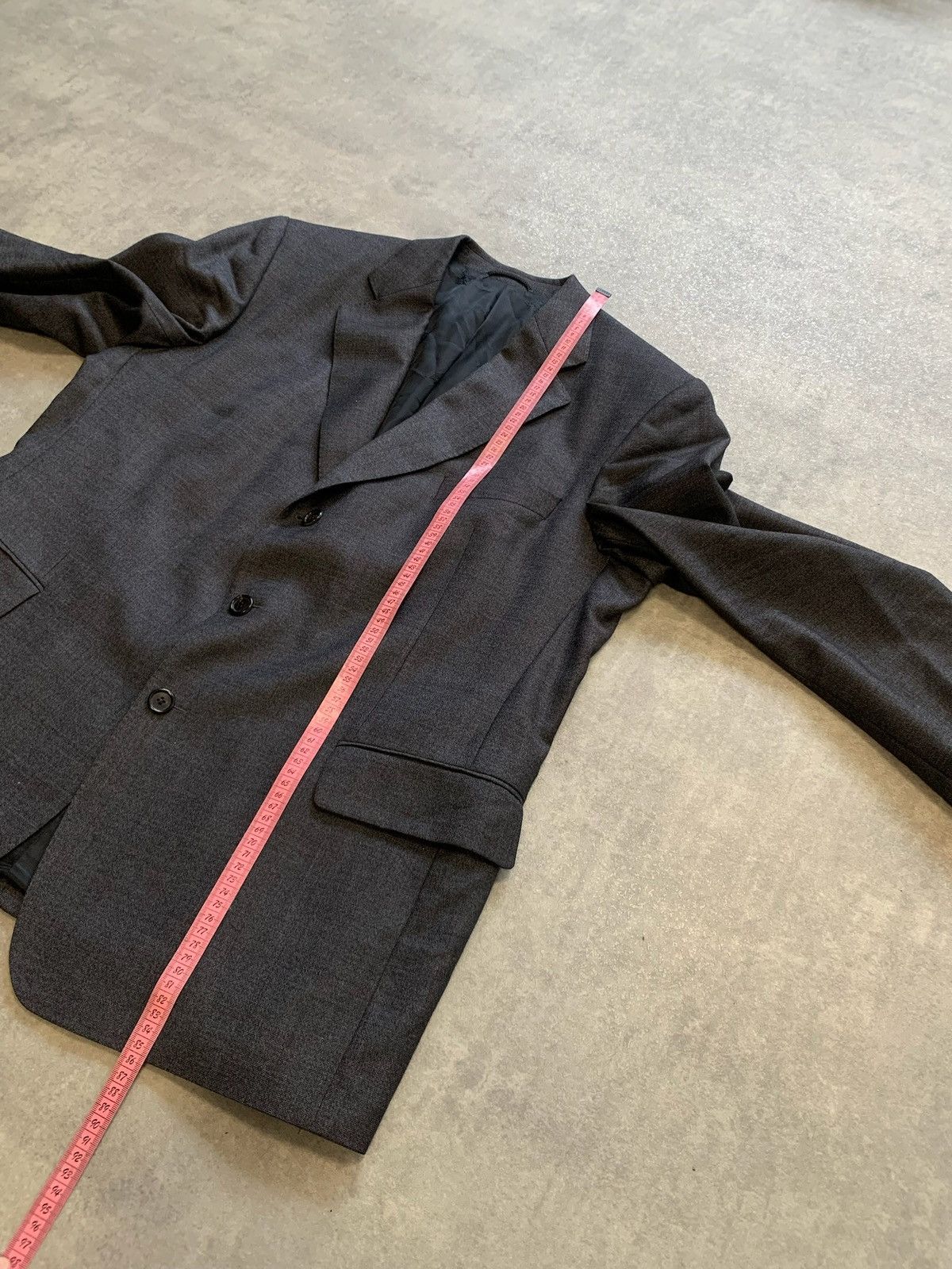 Burberry × Vintage Burberrys mens blazer jacket size 027 27 grey Size 52R - 7 Thumbnail