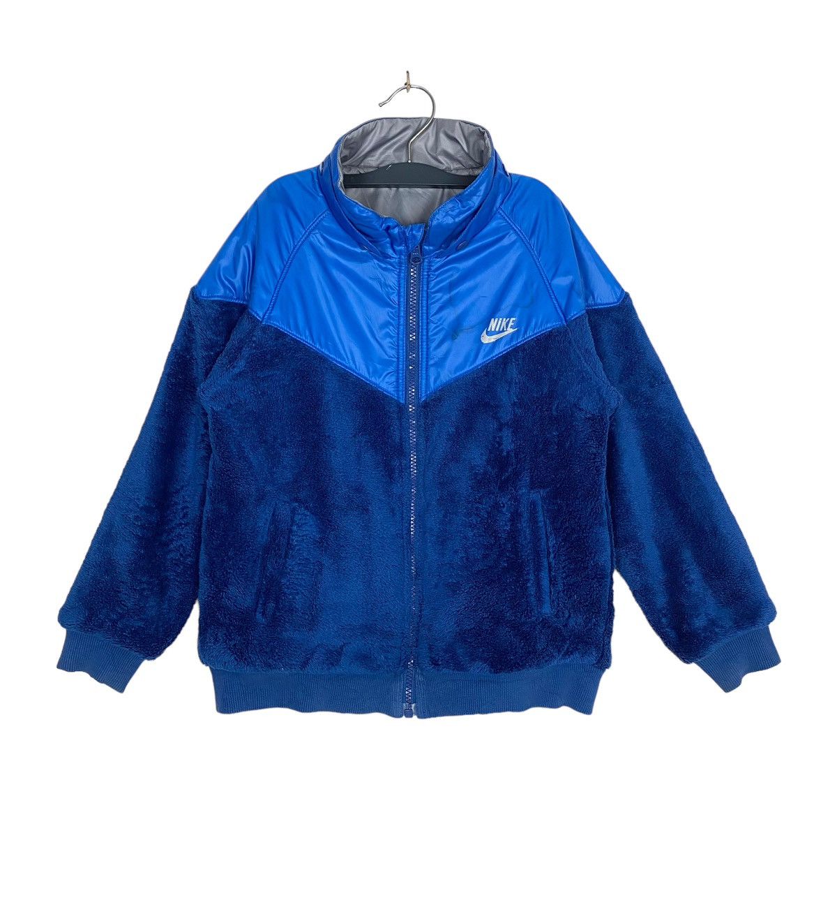 Nike Rare‼️ Nike Kids Reversible Jacket Fleece Size US XXS / EU 40 - 2 Thumbnail