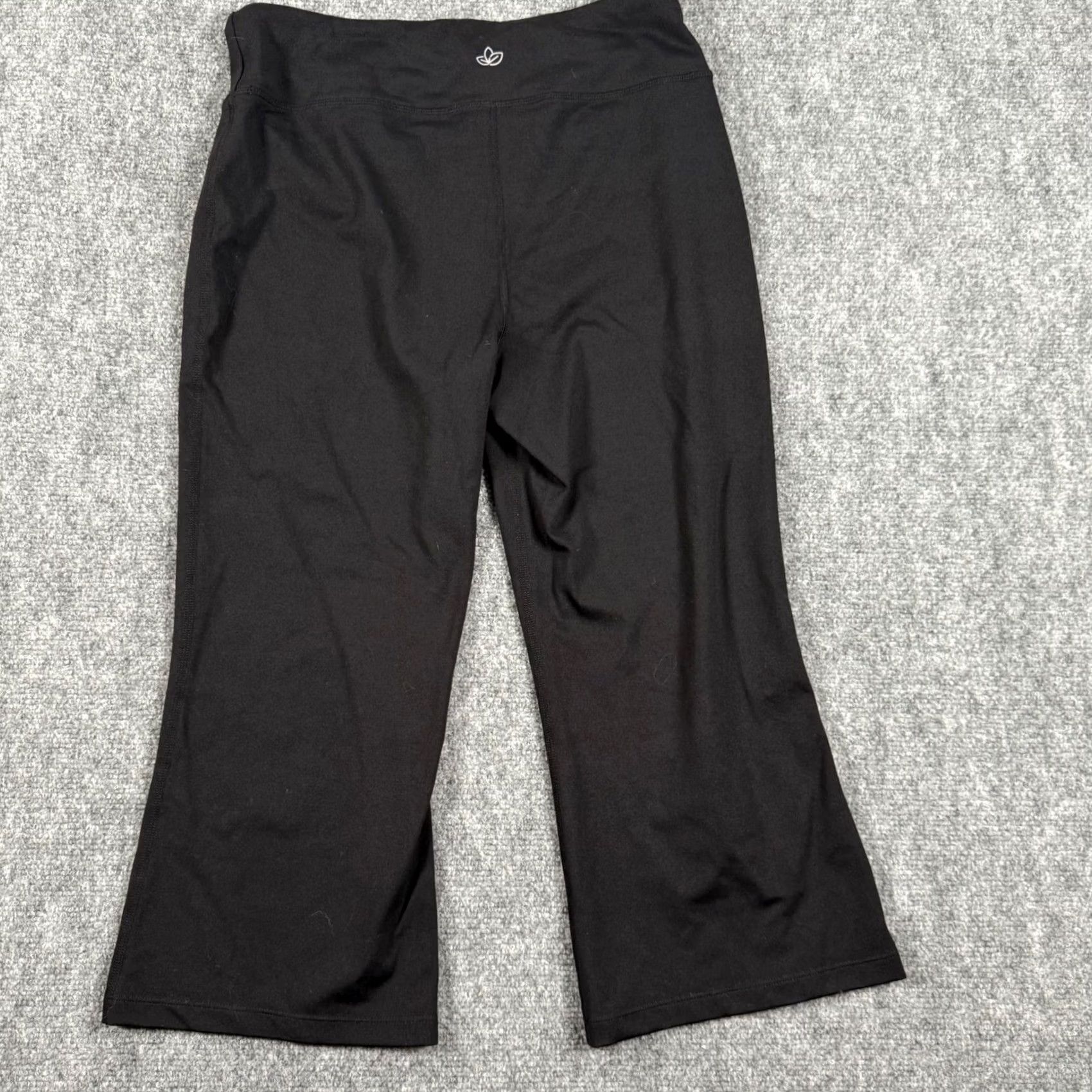 Vintage Yogipace Yoga Bootcut Pants High Waist Tummy Control Black M NWT Womens Yoga, Bootcut, Activewear, Yoga Pants, M, Black Size 32" / US 10 / IT 46 - 3 Thumbnail