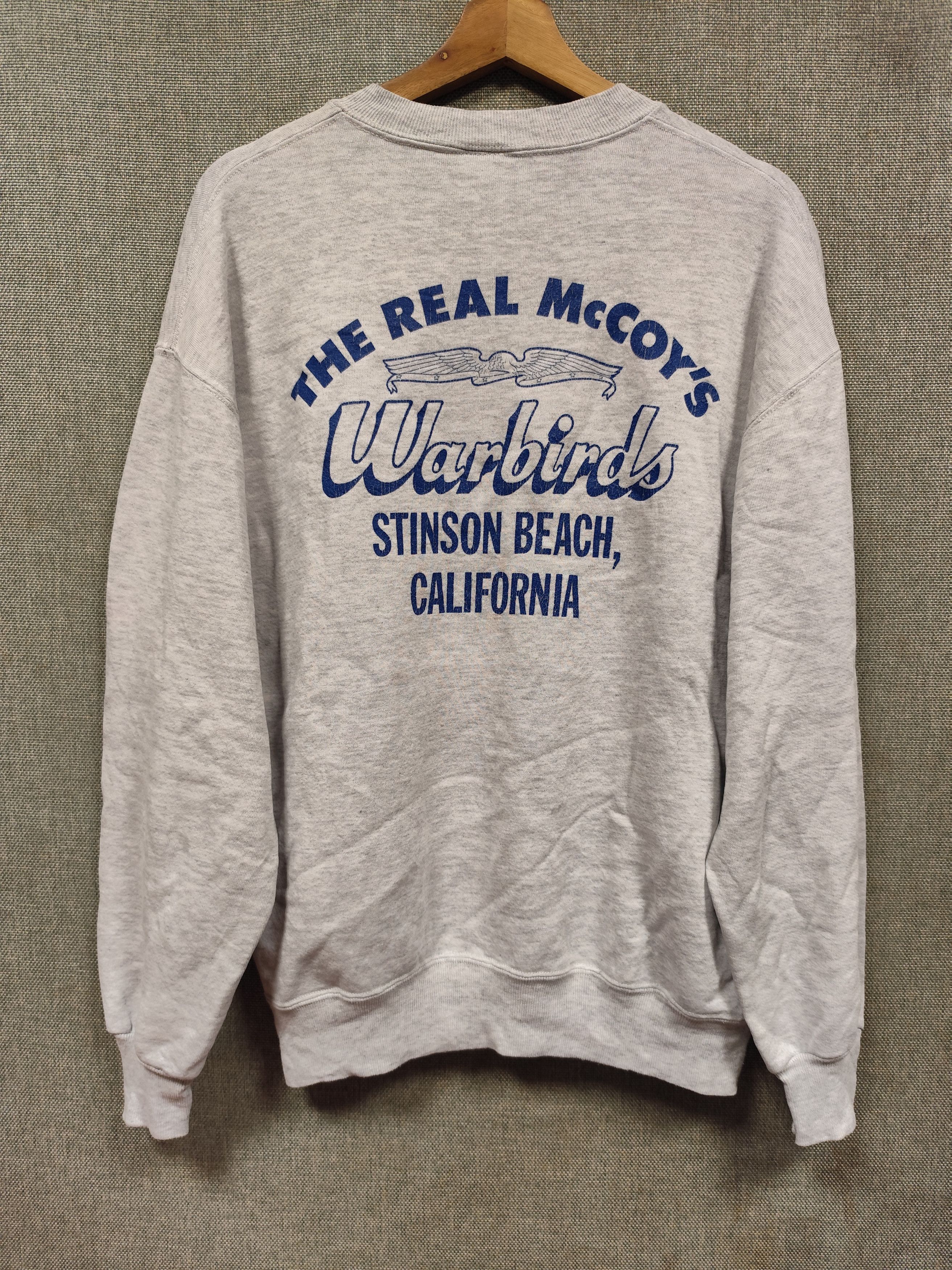 The Real McCoy's Vintage 90s sweatshirt The Real McCoy's made in usa Size US L / EU 52-54 / 3 - 2 Thumbnail