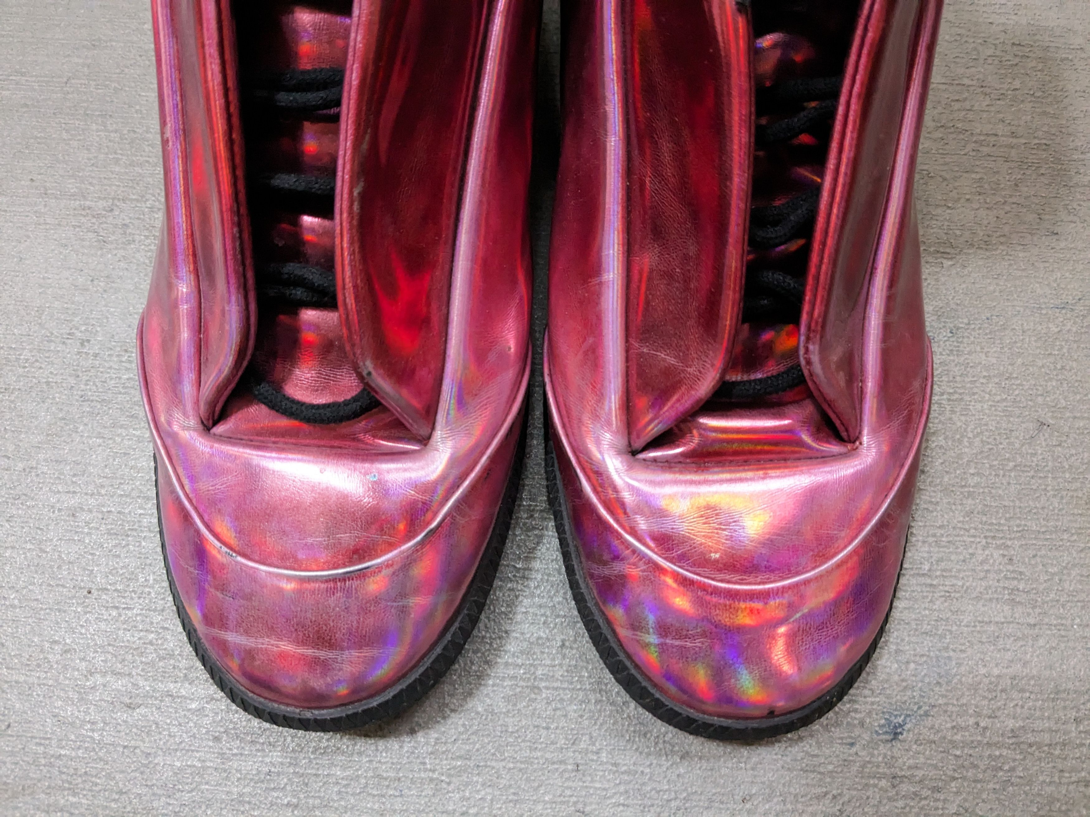 Maison Margiela Maison Margiela Future High Tops Red Black Size 8 41 Size US 8 / EU 41 - 5 Thumbnail
