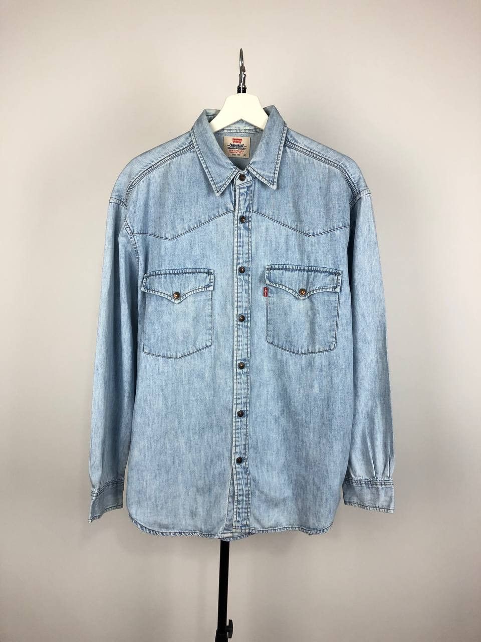 Levi's Levis USA Vintage Shirt Blue size M Size US M / EU 48-50 / 2 - 1 Thumbnail