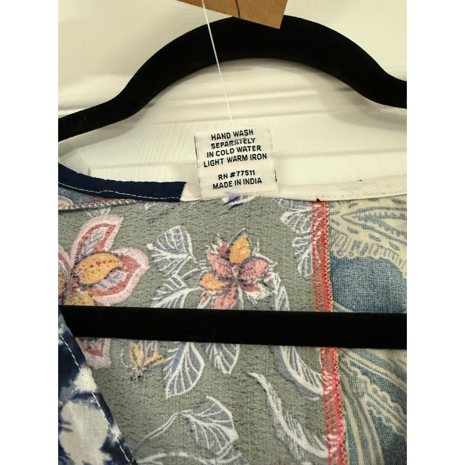 Other Ashley Taylor Boho Patchwork Cotton Dress NWT Size ONE SIZE - 5 Thumbnail
