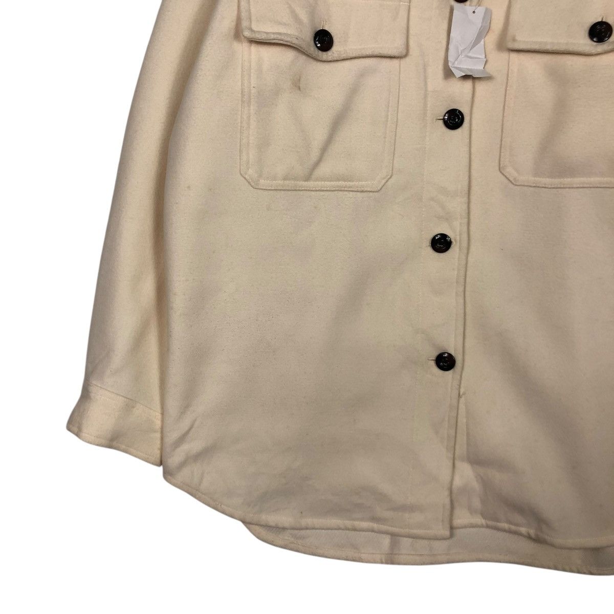 Japanese Brand 🔥VINTAGE WOOL CHORE BUTTON JACKET GU JAPAN ISSEY MIYAKE Size US L / EU 52-54 / 3 - 6 Thumbnail