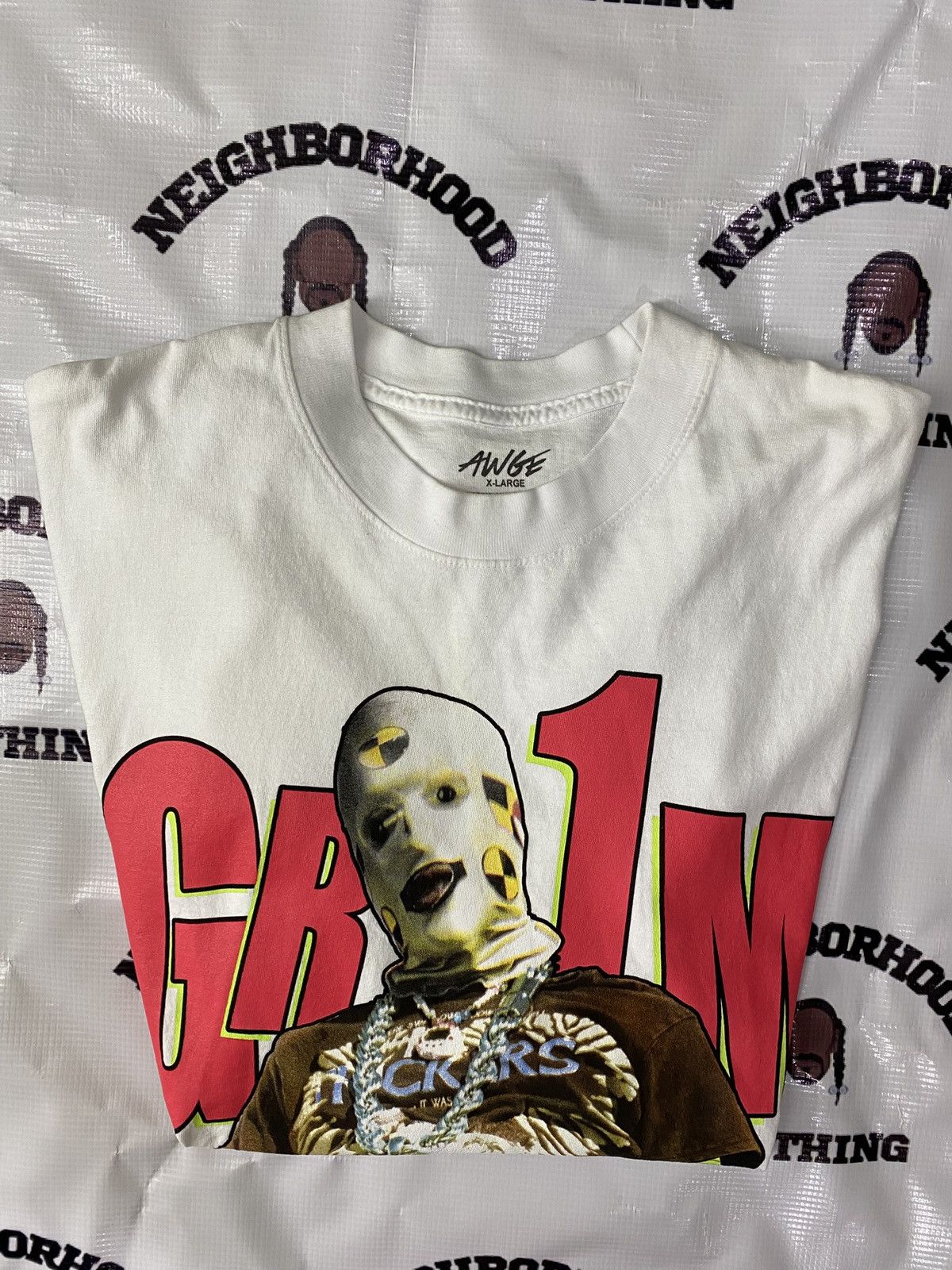 AWGE AWGE GRIM TEE. Size US XL / EU 56 / 4 - 10 Thumbnail