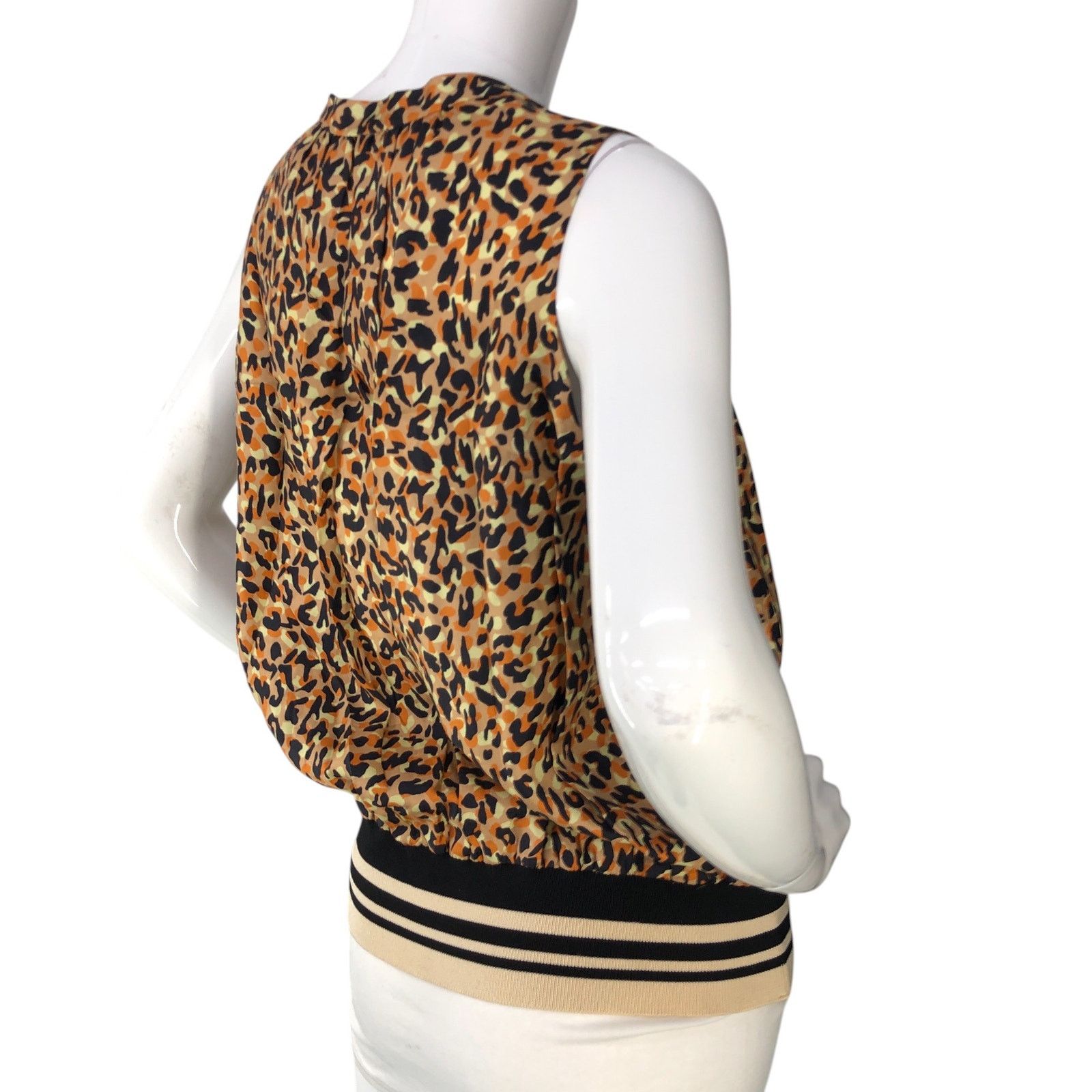 Dries Van Noten Dries Van Noten Size 42 US 10 Top Animal Print Elastic Waist Size L / US 10 / IT 46 - 8 Thumbnail