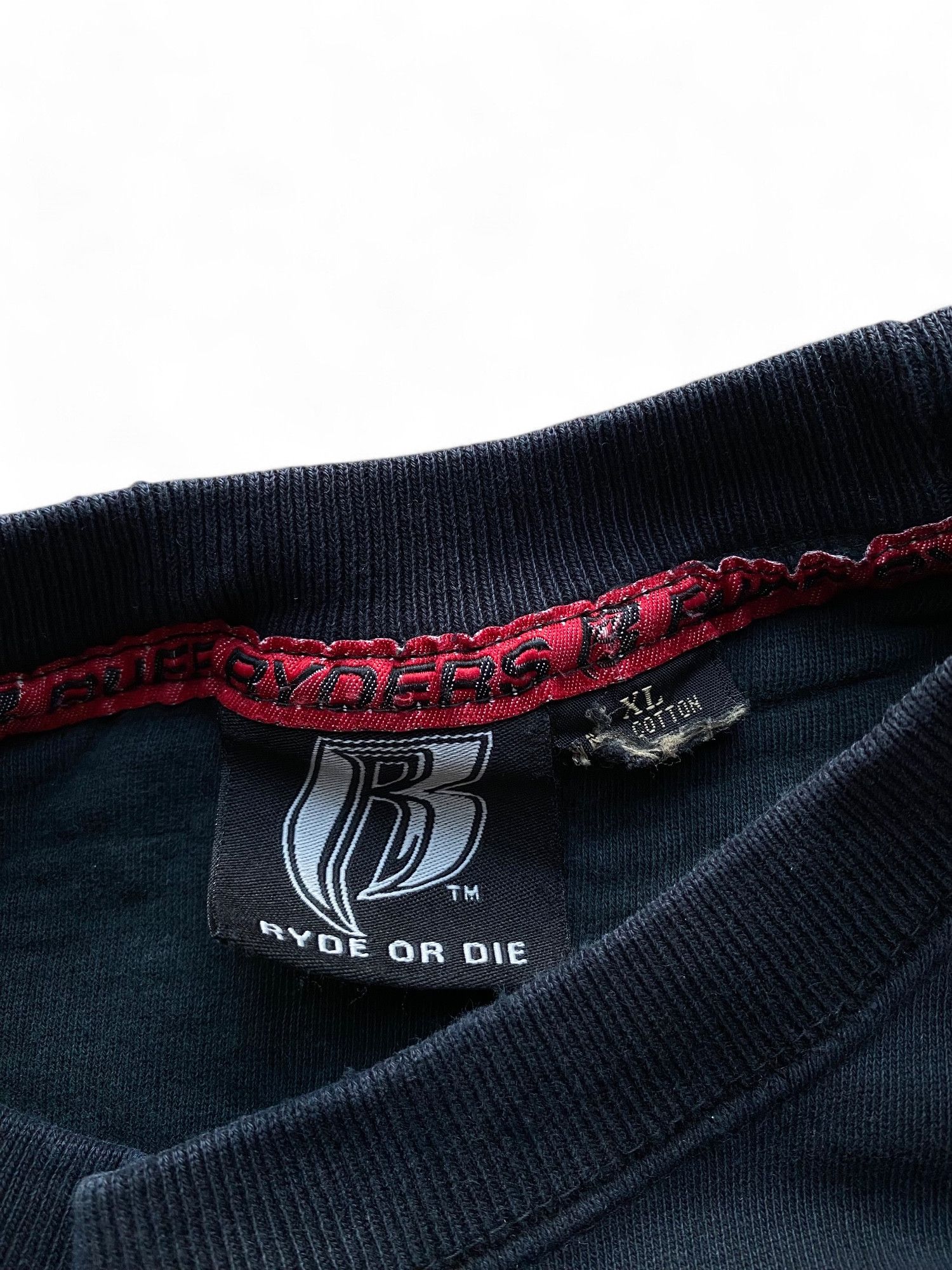 Rap Tees × Ruff Ryders Ruff Ryders Dirty Denim 2000 Sweatshirt Size US XL / EU 56 / 4 - 9 Thumbnail