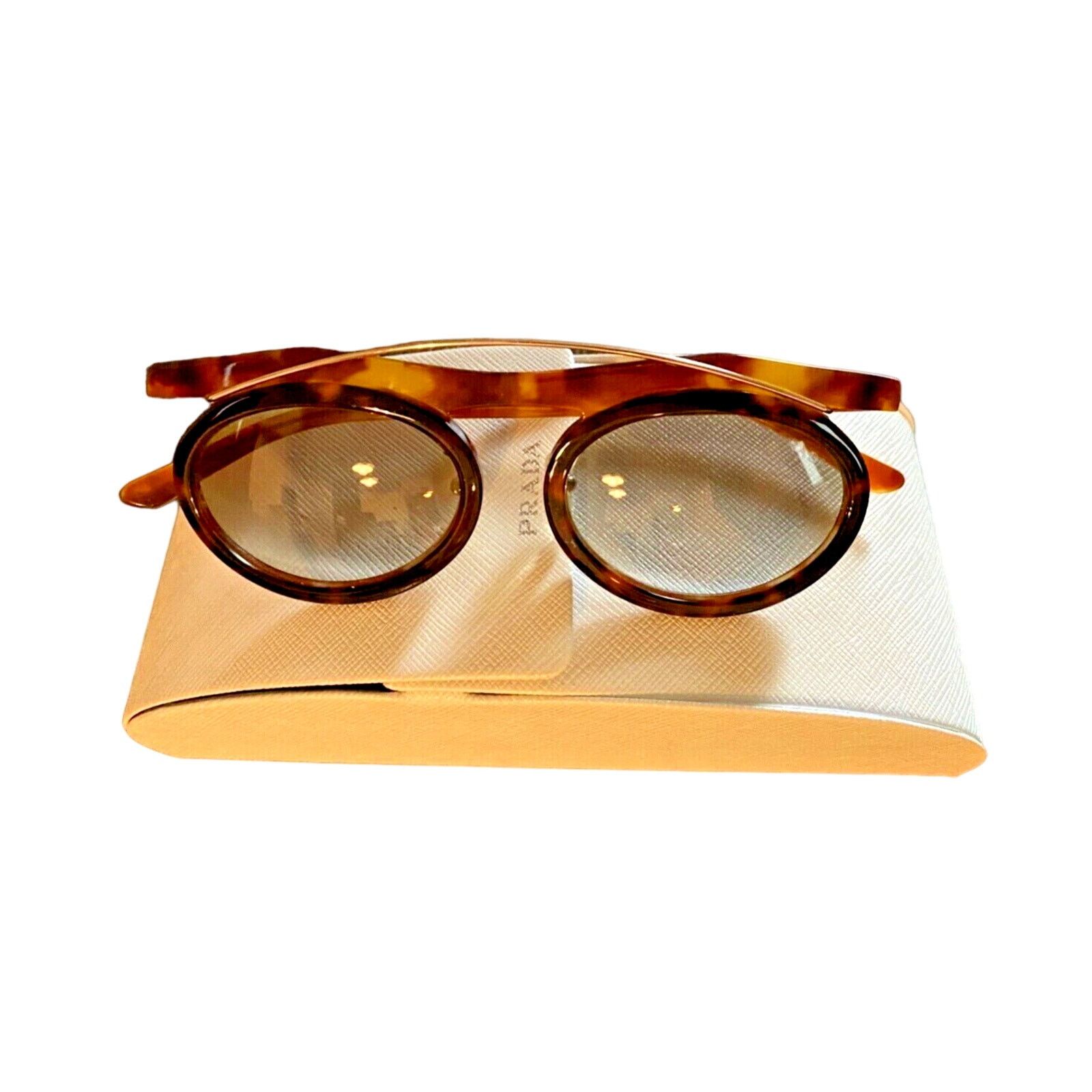 Prada PRADA Limited Edition Tortoise Shell Sunglasses PR 03P Size ONE SIZE - 6 Thumbnail