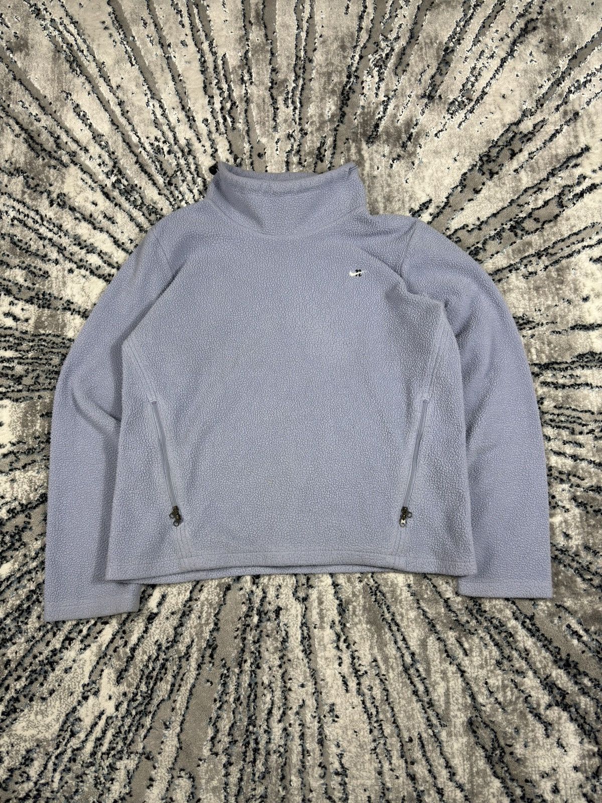 Nike Vintage 90s Nike Fleece Sweatshirt swoosh logo USA winter Size US M / EU 48-50 / 2 - 1 Thumbnail