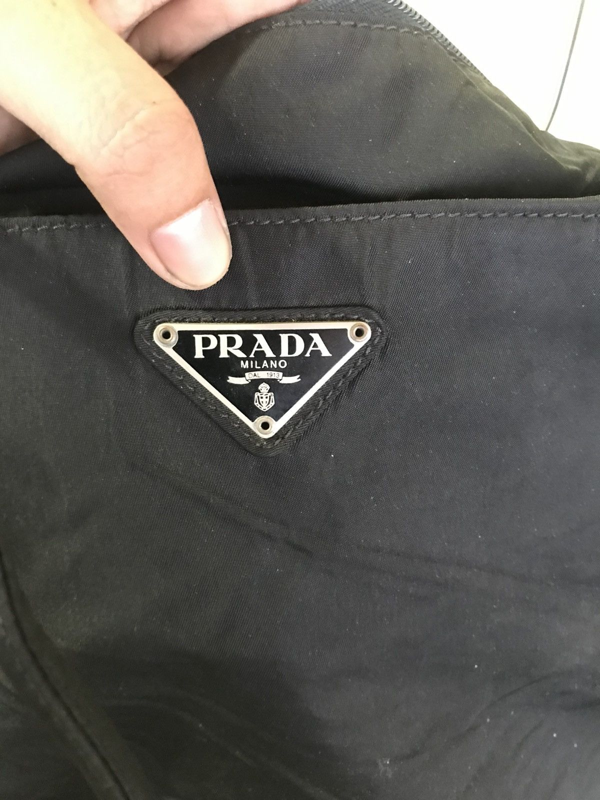 Prada Authentic Vintage Prada Handbag Size ONE SIZE - 8 Thumbnail