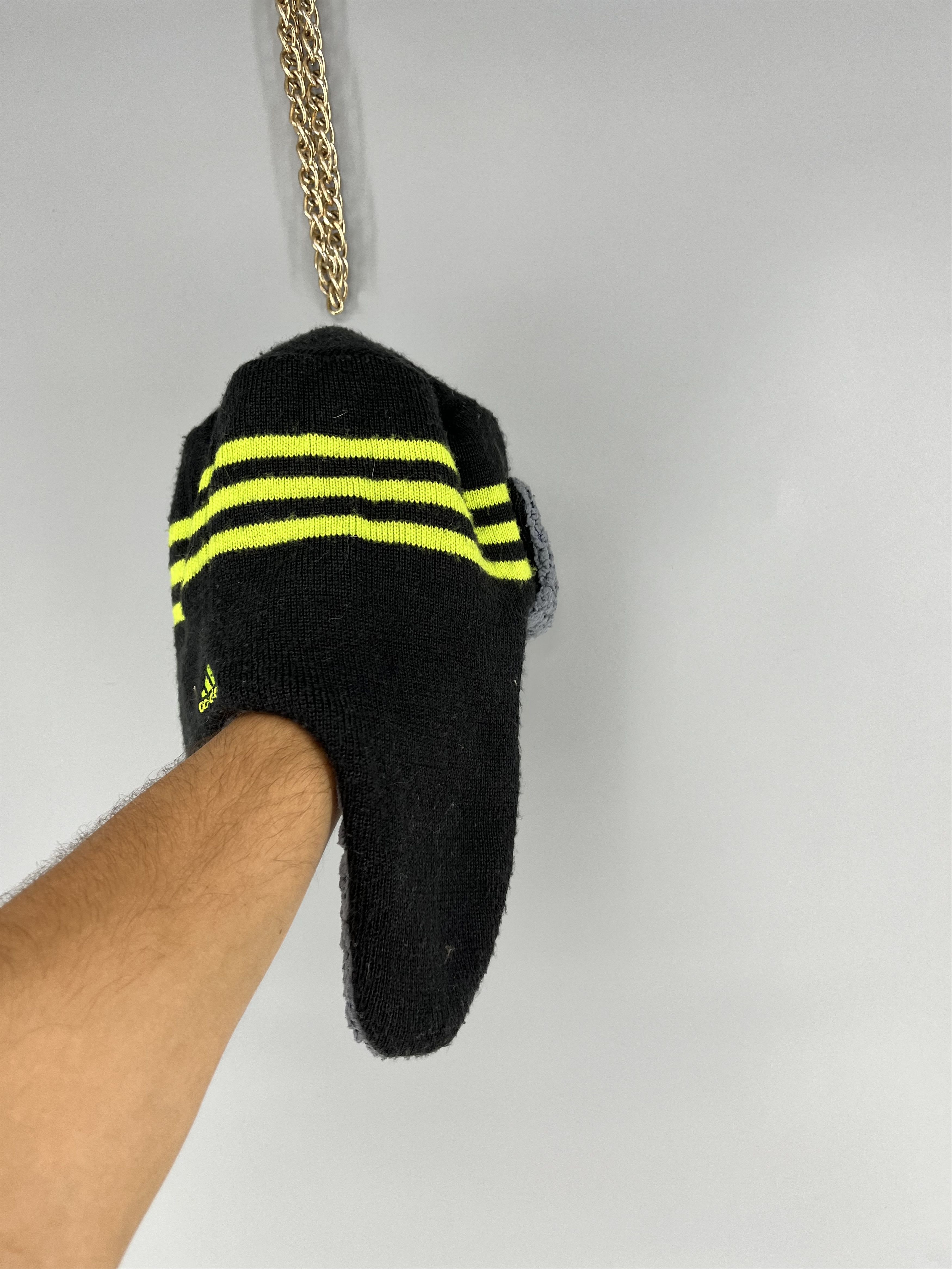 Adidas Vintage Fleece Adidas Beanie / Ushanka / Snow Cap Sherpa Size ONE SIZE - 8 Thumbnail