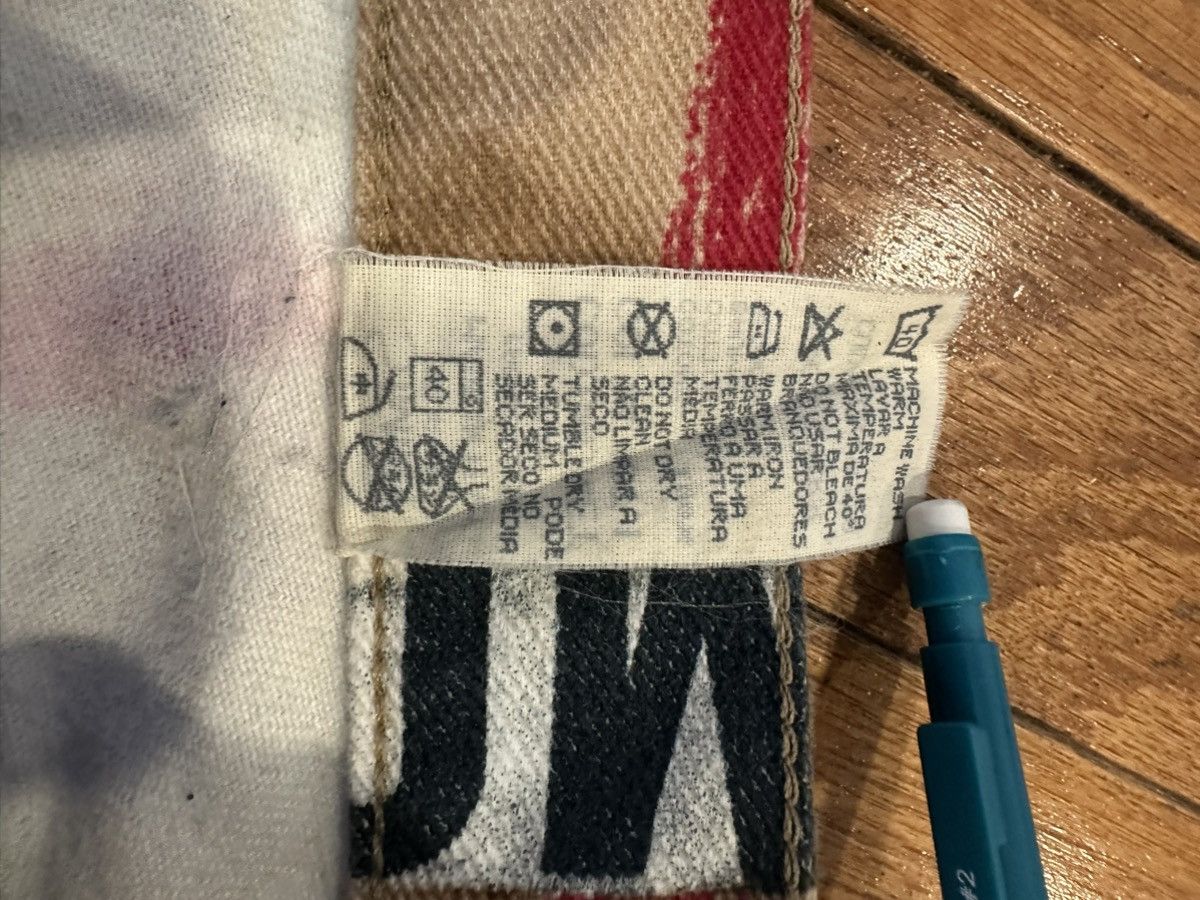 Moschino 1990s Vintage Moschino trompe l'oeil Jeans, Made in Italy Size 32" / US 10 / IT 46 - 9 Thumbnail