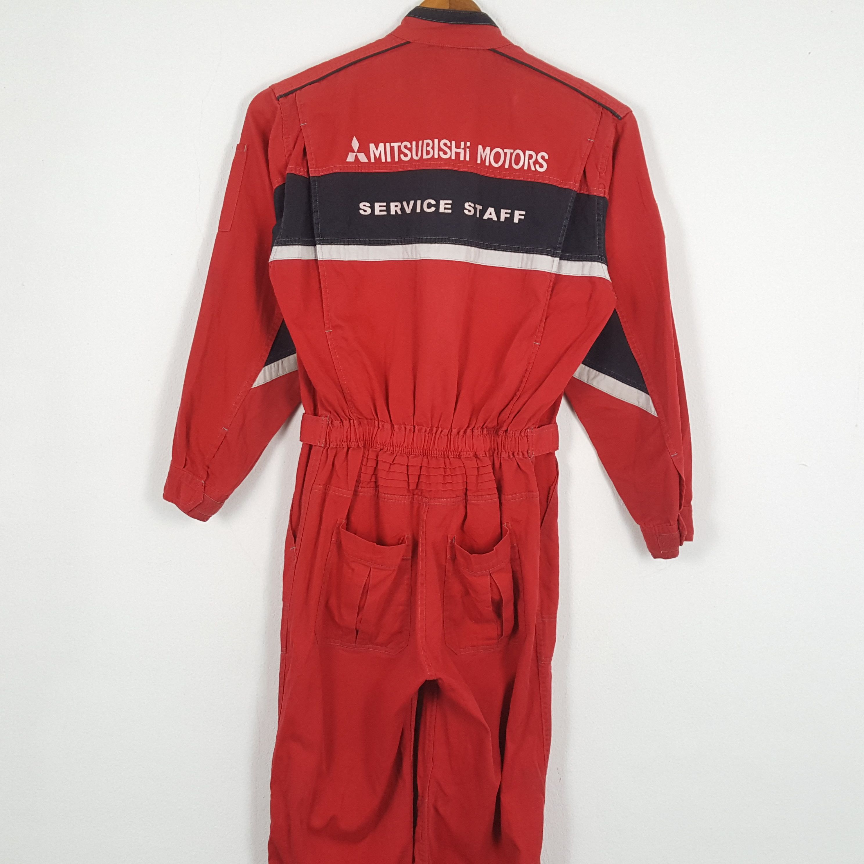 Vintage Vintage MITSUBISHI RALLI ART Motorsports Coverall Jacket Size US M / EU 48-50 / 2 - 2 Thumbnail