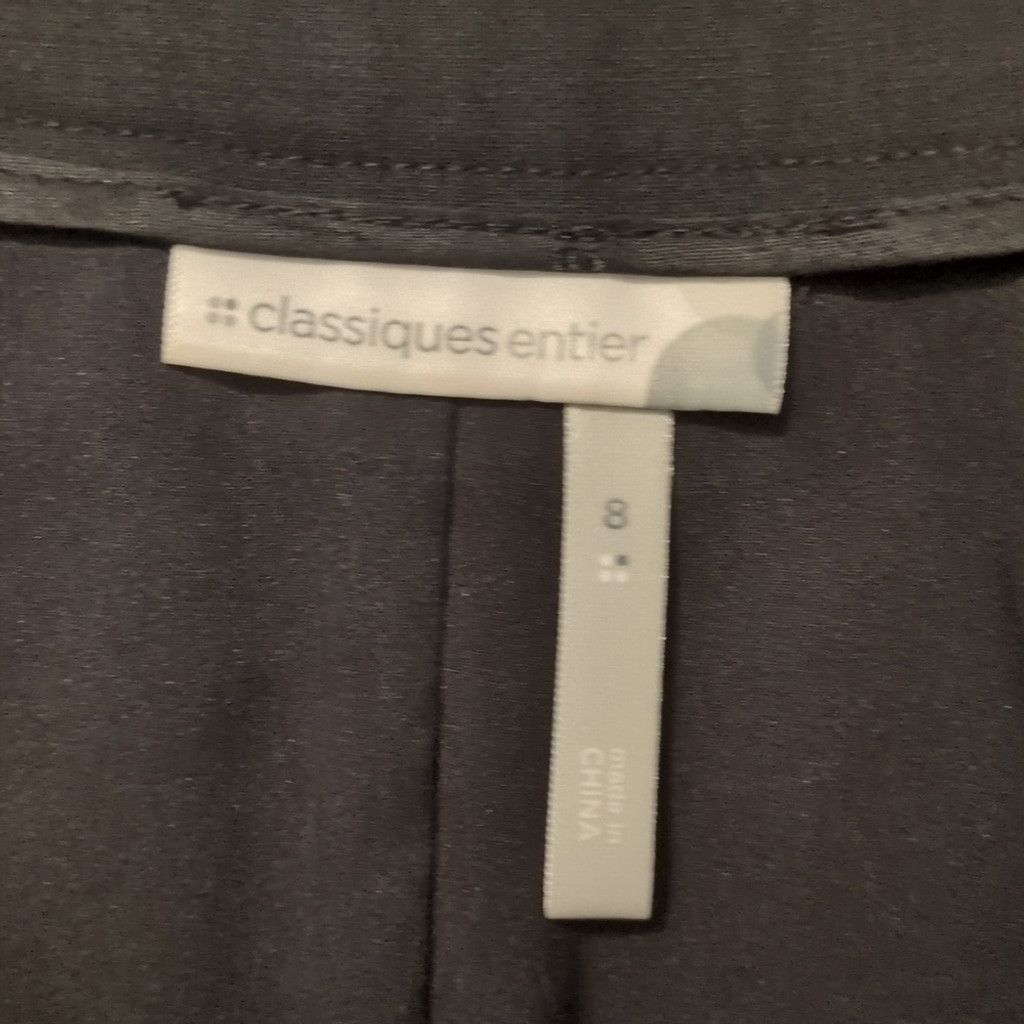 Other Classiques entier black wool blend pencil skirt size 8 Size 30" / US 8 / IT 44 - 2 Thumbnail