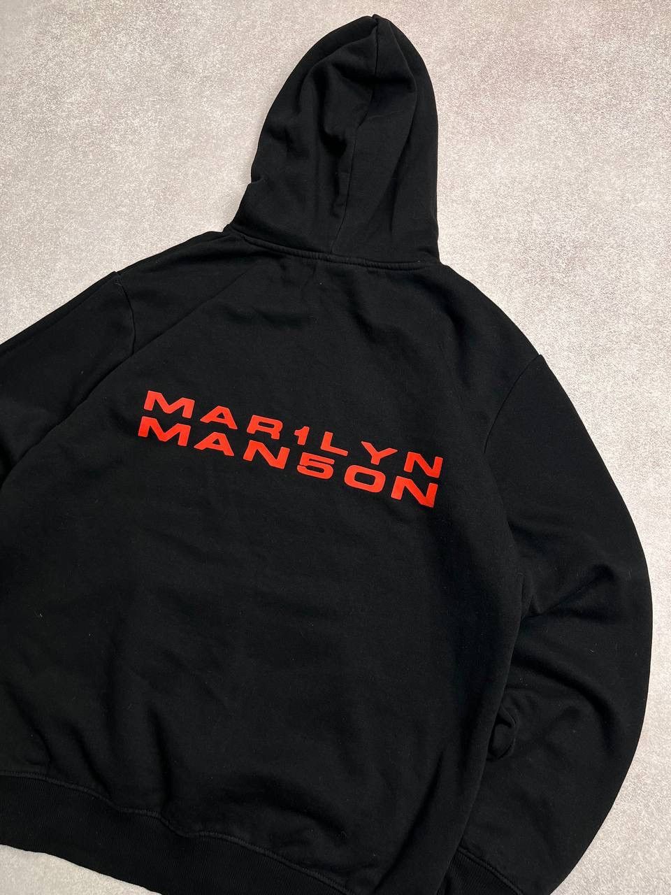 Marilyn Manson Vintage Marilyn Manson Licensed Boxy Hoodie Y2K M Size US M / EU 48-50 / 2 - 6 Thumbnail