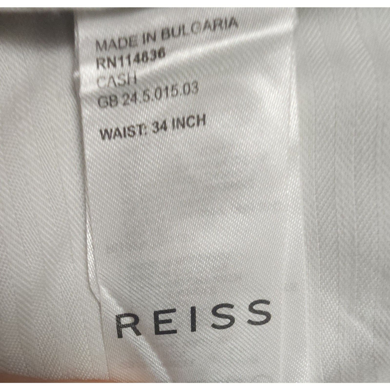 Reiss Reiss “Apollo” Smart Chino Shorts Gray W34” Size US 34 / EU 50 - 4 Thumbnail