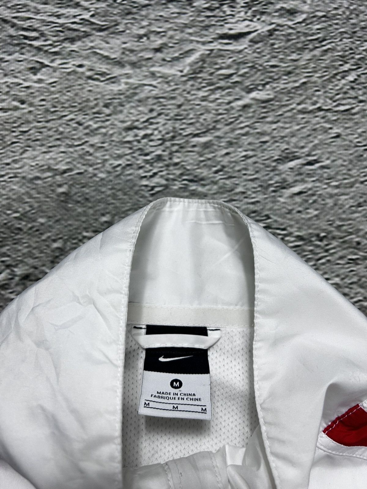 Nike × Vintage France Nike vintage white track jacket Size US M / EU 48-50 / 2 - 4 Thumbnail