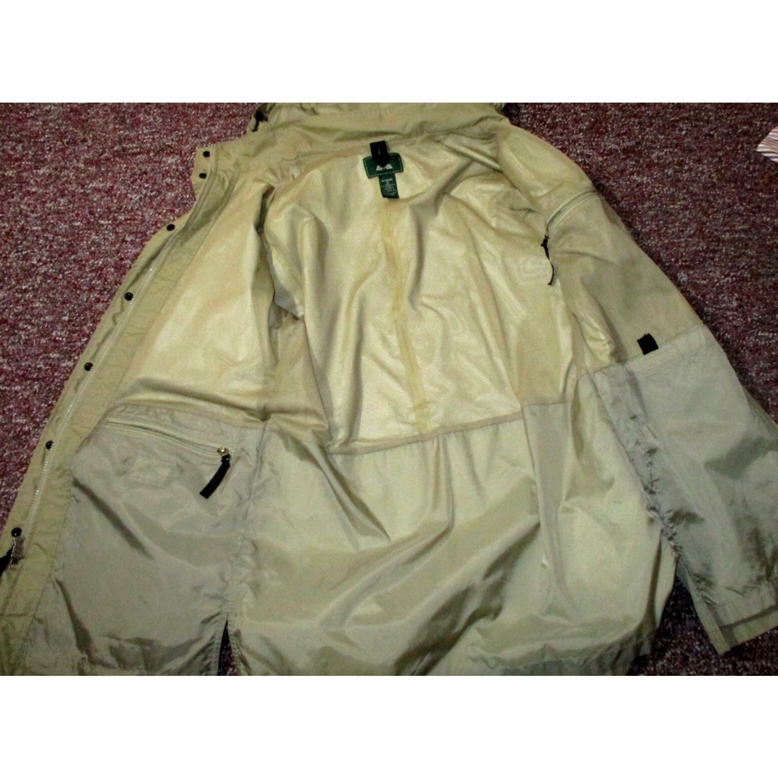 Eastern Mountain Sports EMS EASTERN MOUNTAIN SPORTS Taupe Full Zip Hooded Coat M Women Coat Size M / US 6-8 / IT 42-44 - 6 Thumbnail