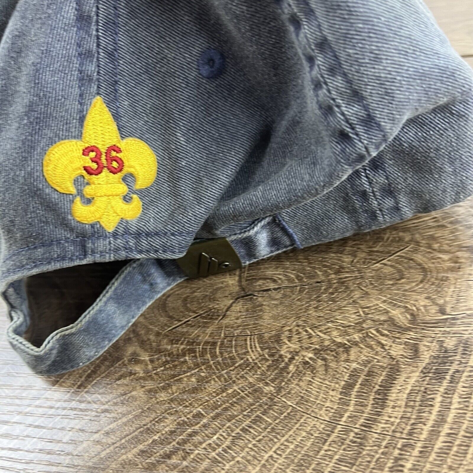 Other Camp Comer Hat Troop 36 Orlando Florida Gray Hat Adjustable Size ONE SIZE - 14 Thumbnail