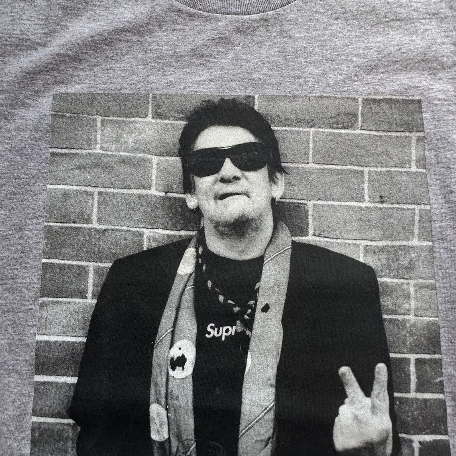Supreme Supreme Shane McGowan Photo Tee – Size Large – Brand New Size US L / EU 52-54 / 3 - 3 Thumbnail