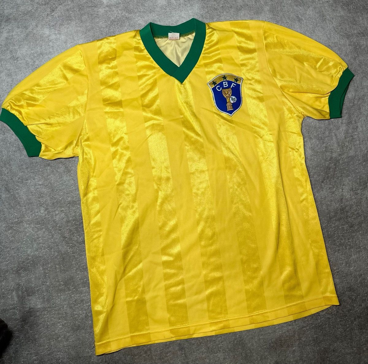 Vintage Vintage Brazil soccer jersey retro Brasil Size US M / EU 48-50 / 2 - 1 Thumbnail