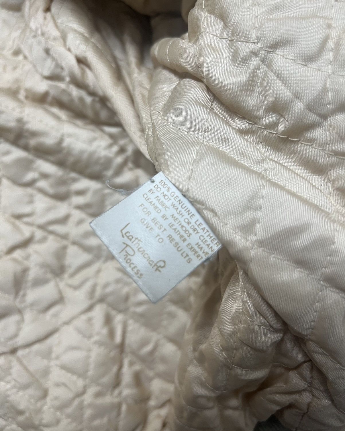 Genuine Leather Gerry Cosby ‘Salmon’ Faded Leather Varsity Jacket Size US M / EU 48-50 / 2 - 7 Thumbnail
