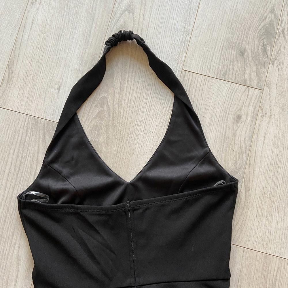 Designer Francesca's Black Summer Dress with Cutout at Waist Size S / US 4 / IT 40 - 6 Thumbnail