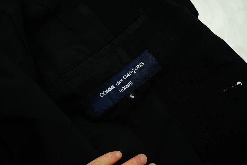 Comme des Garcons Comme Des Garcons SSplicing grid suit jacket 2502-Nextarro Size US S / EU 44-46 / 1 - 7 Thumbnail