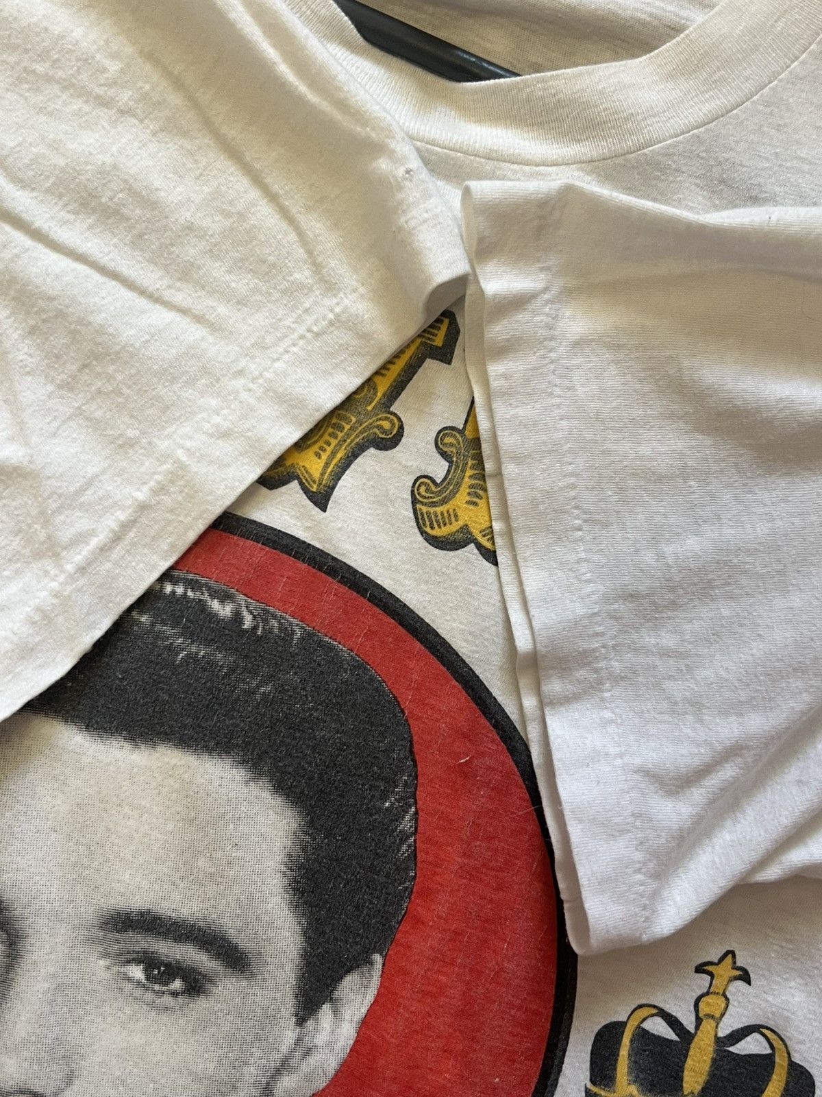 Band Tees Vintage 80’s Elvis Presley the king lives on t-shirr Size US L / EU 52-54 / 3 - 3 Thumbnail