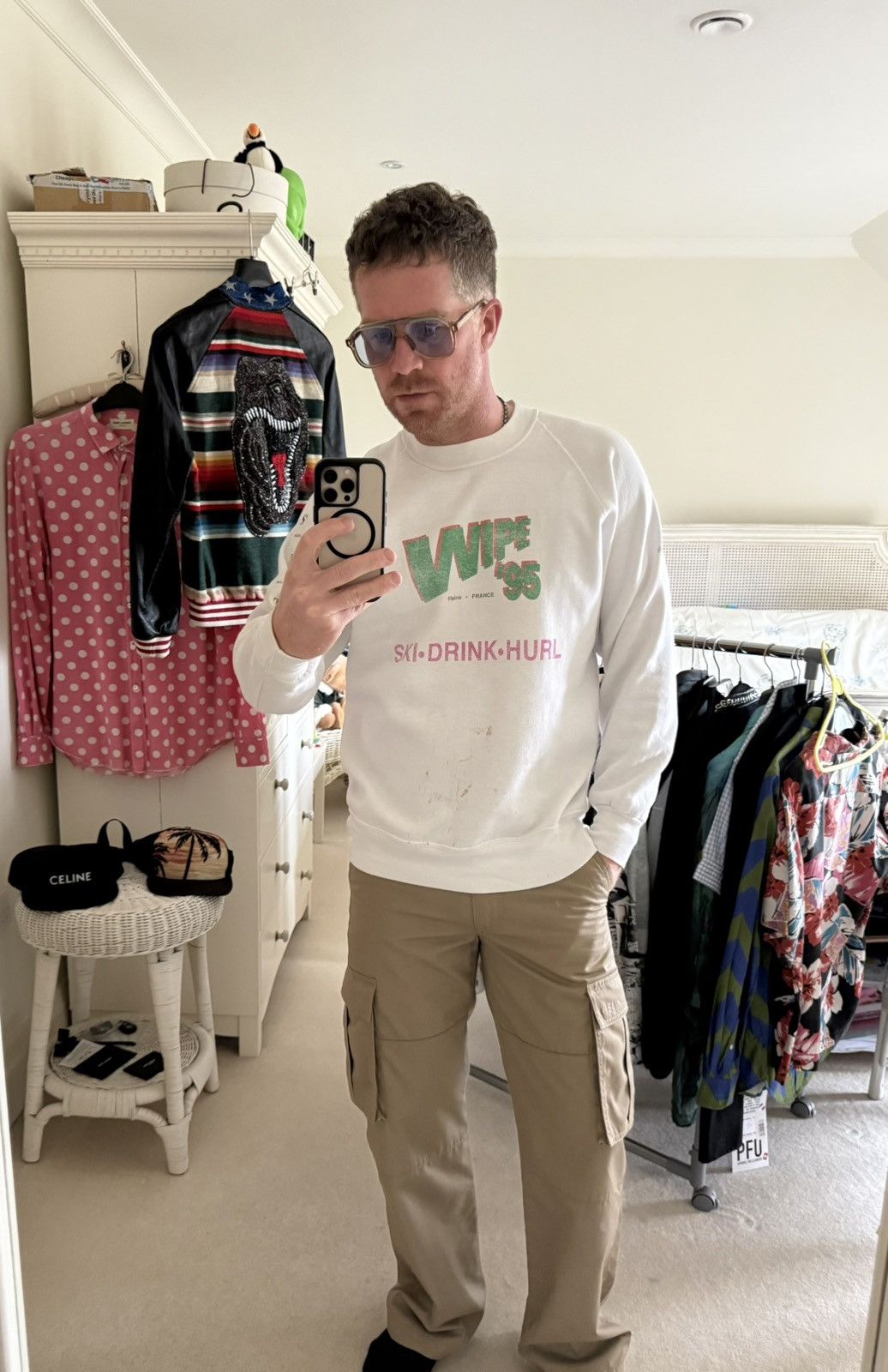 Vintage Vintage 1995 Marlboro white ski sweater archive grail Tour Size US XL / EU 56 / 4 - 2 Thumbnail