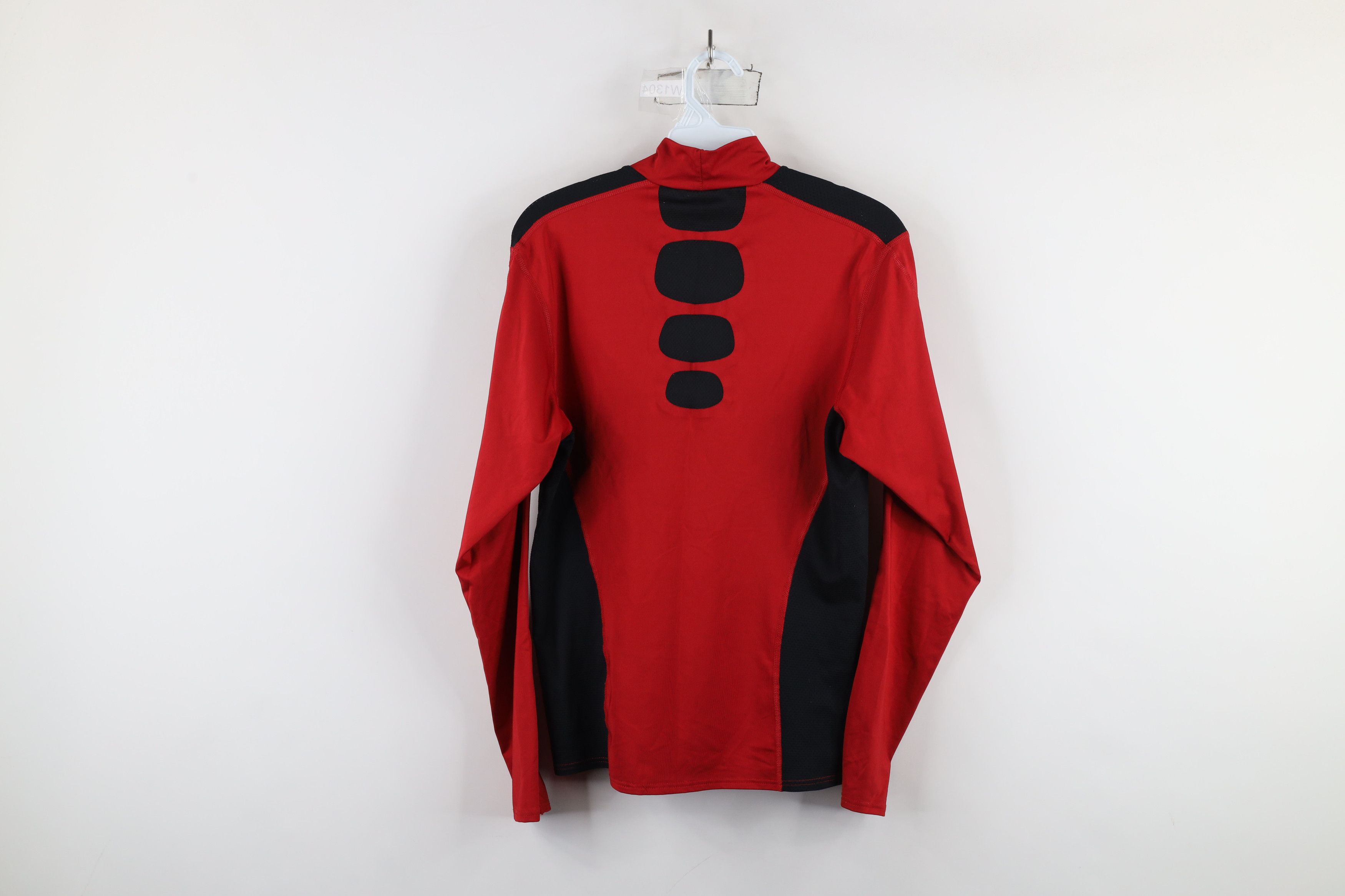 Nike × Vintage Vintage Nike Swoosh Compression Vented Mock Neck T-Shirt Size US L / EU 52-54 / 3 - 9 Thumbnail