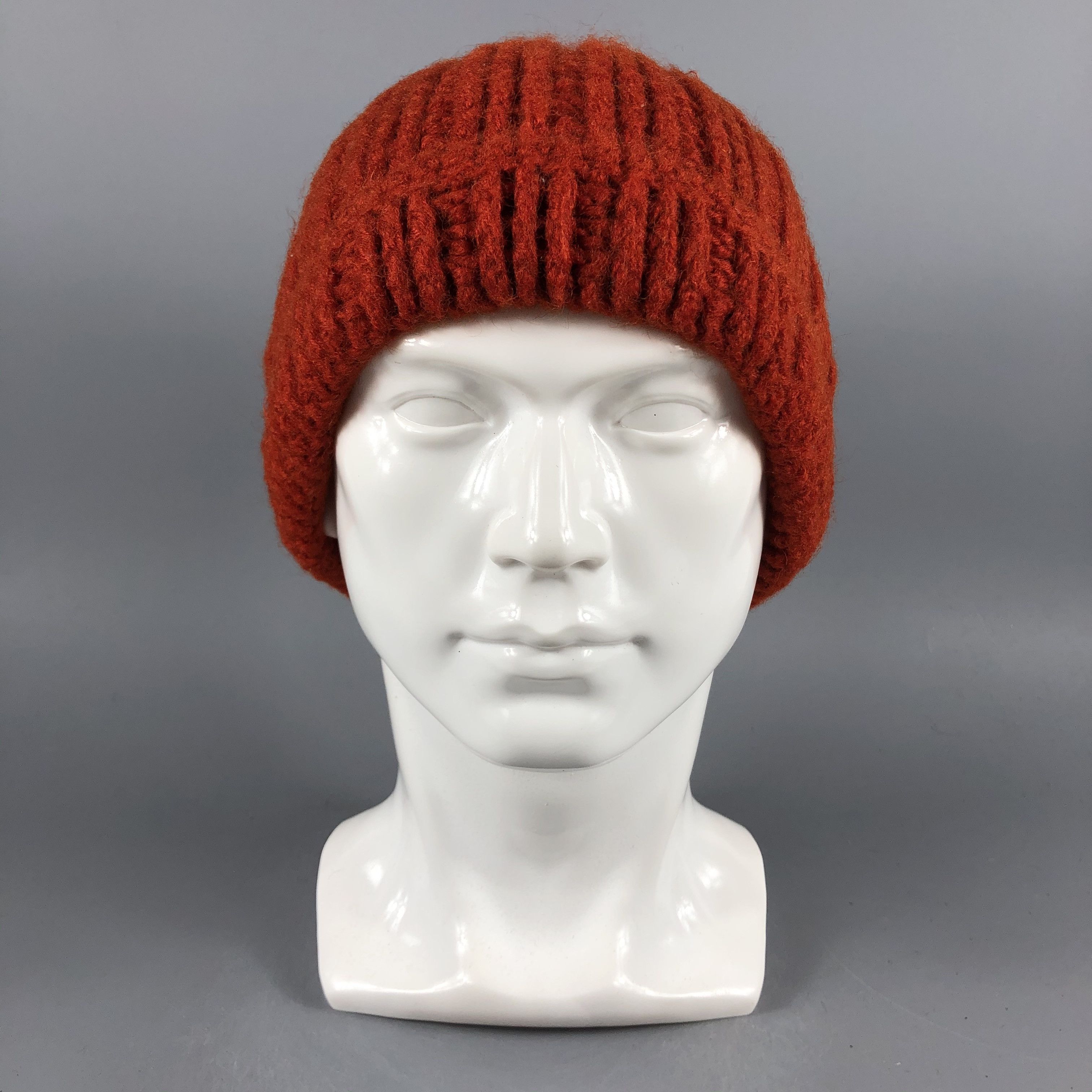 image of Vintage Womens Knit Beanie Snow Hat Snow Cap -D1089