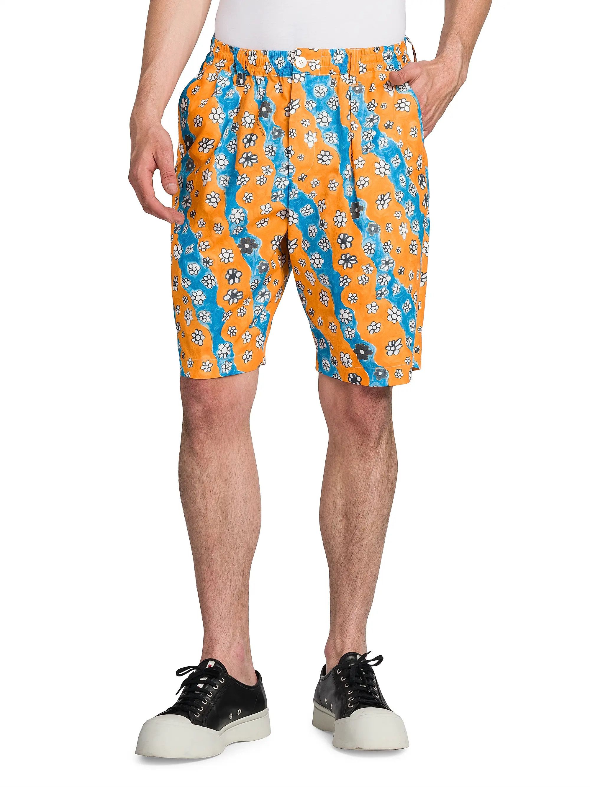 Marni Floral shorts with pattern by artist Flaminia Veronesi Size US 34 / EU 50 - 5 Thumbnail